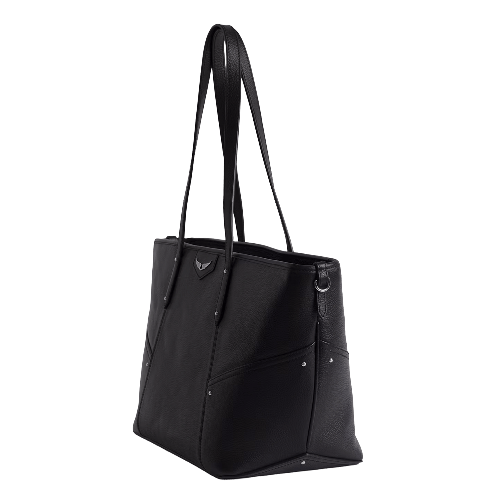 Sac cabas en cuir z shopper ZADIG&VOLTAIRE Noir