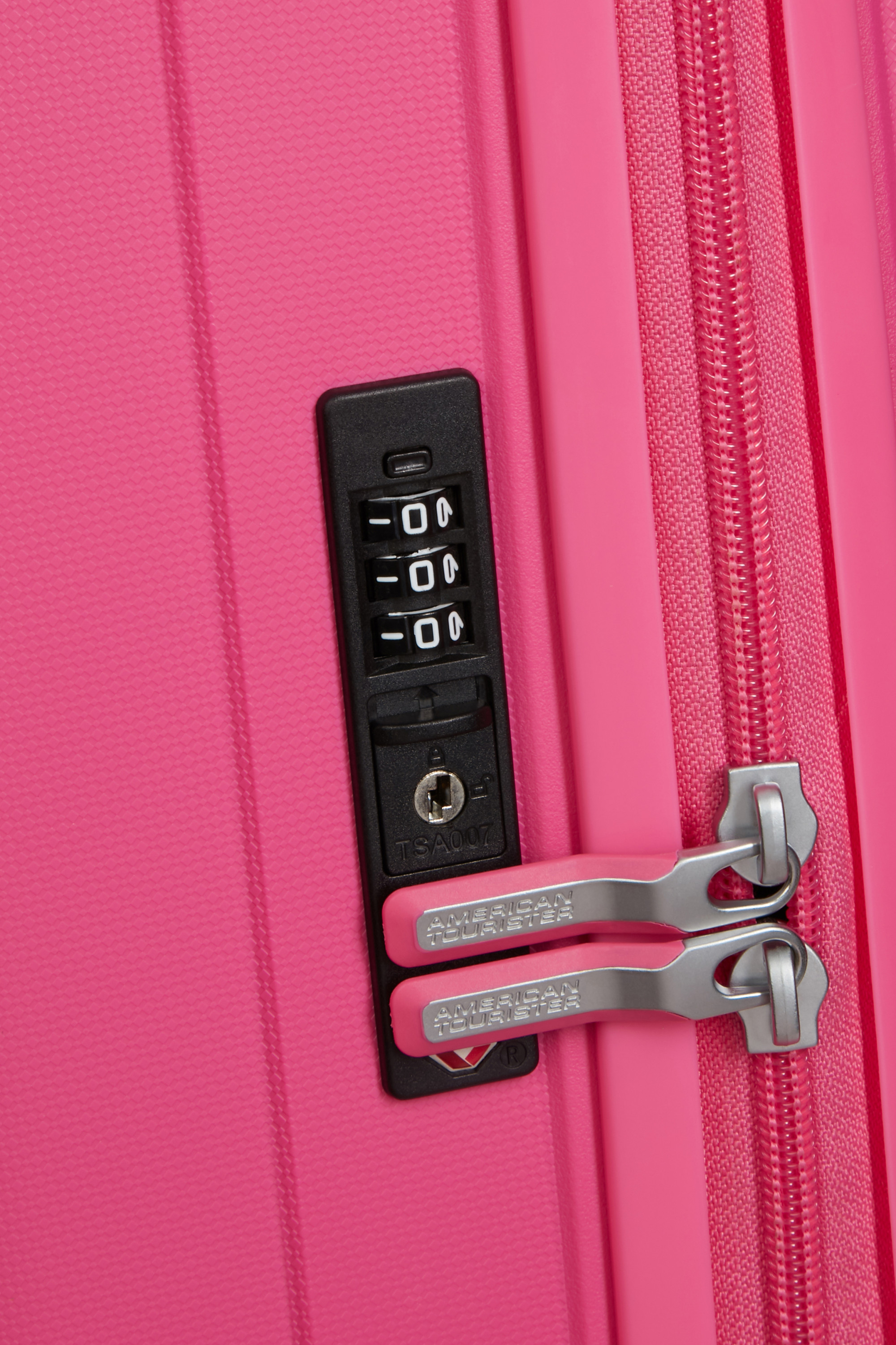 Rejoy valise 4 roues taille s AMERICAN TOURISTER Rouge