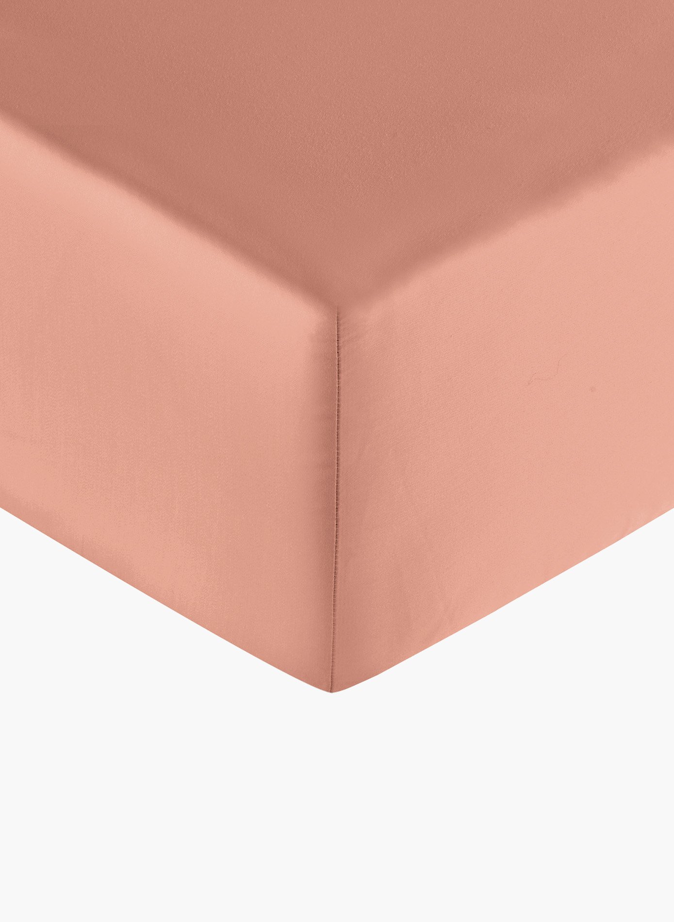 Drap housse eclat cuivre ANNE DE SOLENE Orange