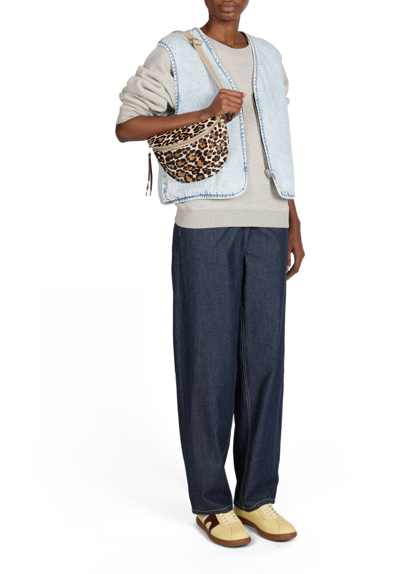 Sweatshirt Fella in blended cotton BELLEROSE Grey