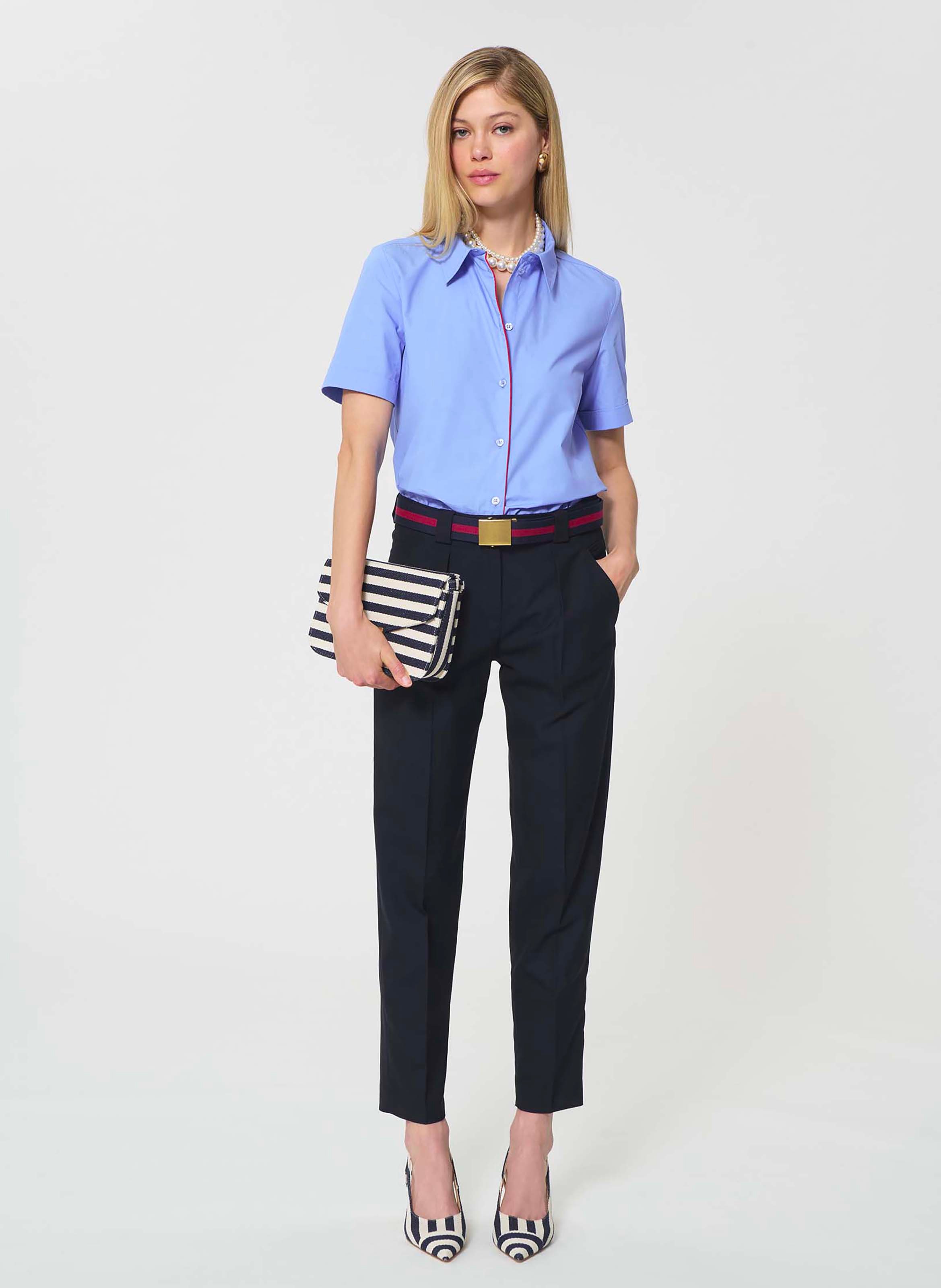 Pantalon pierrot TARA JARMON Bleu