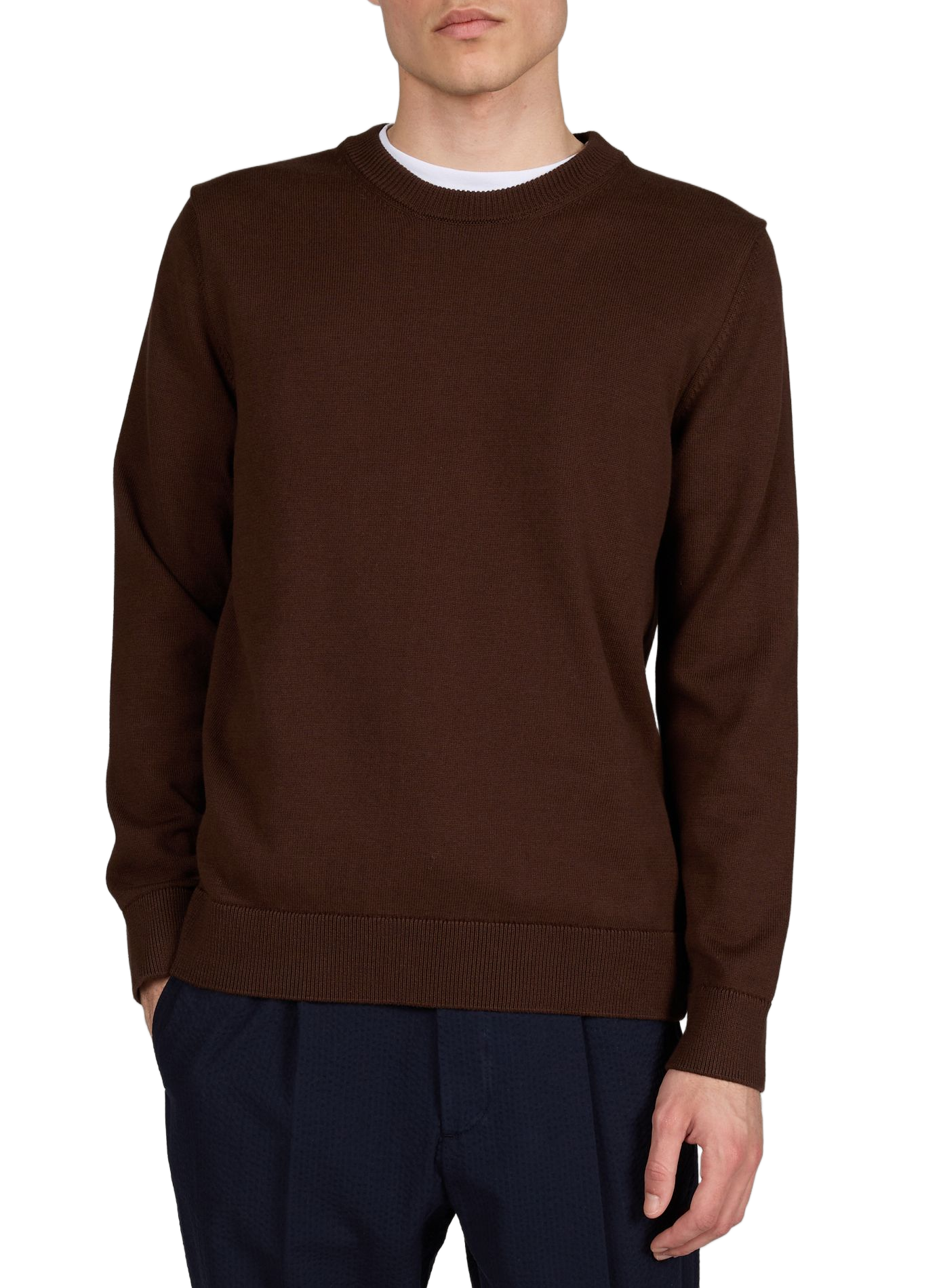 Cotton Hoton sweater AU PRINTEMPS PARIS Brown