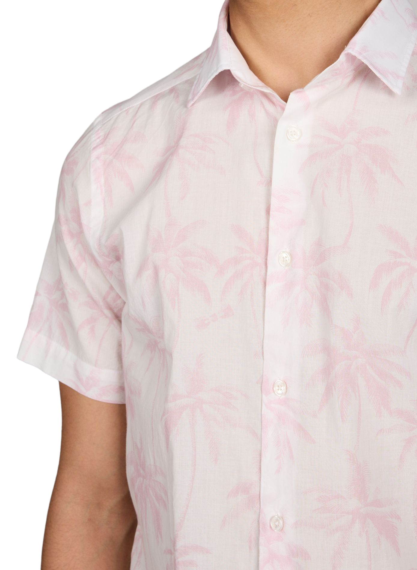  Printed cotton shirt EDEN PARK Pink