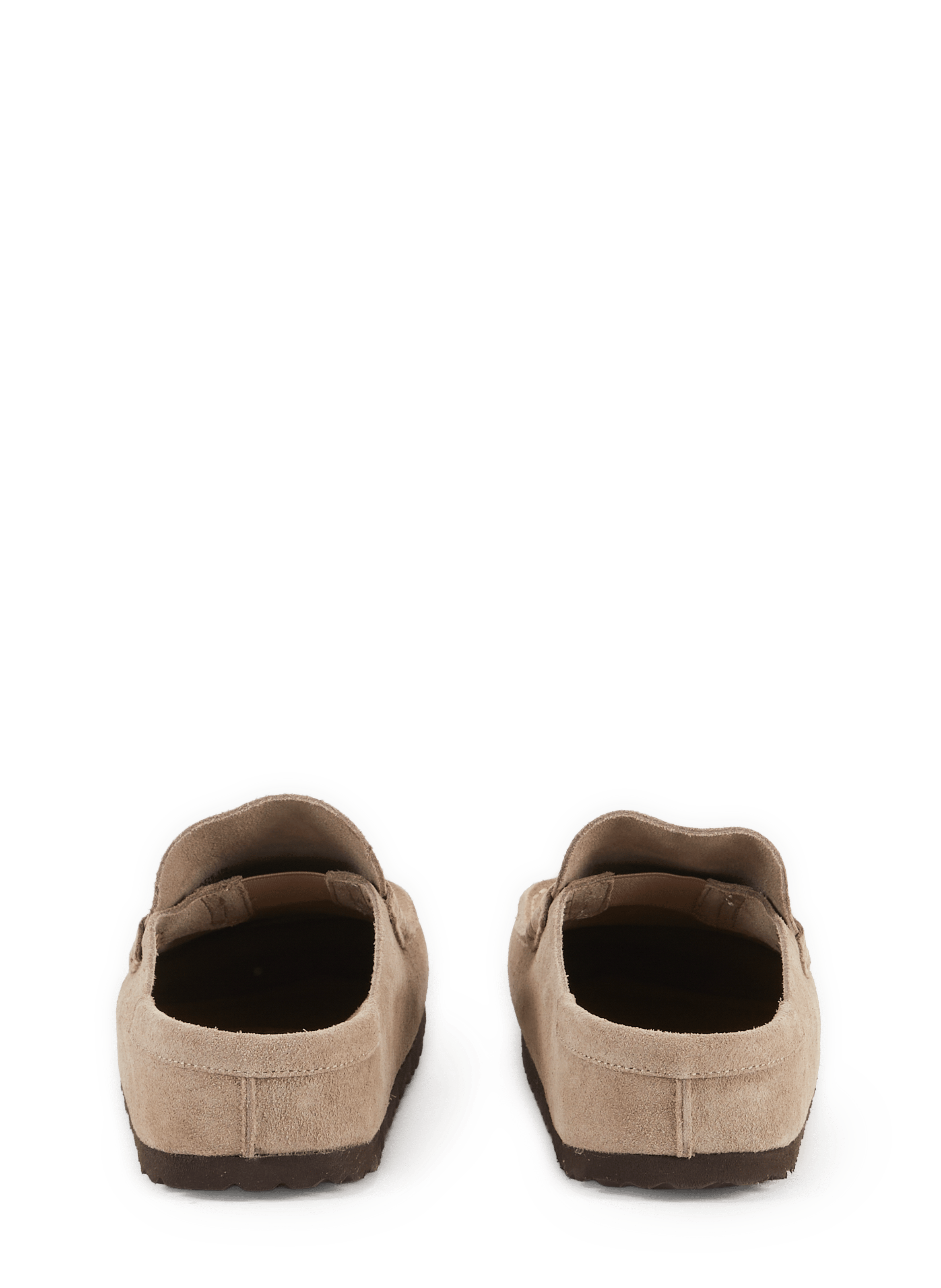 Mocassins Naples en cuir suédé BIRKENSTOCK Beige