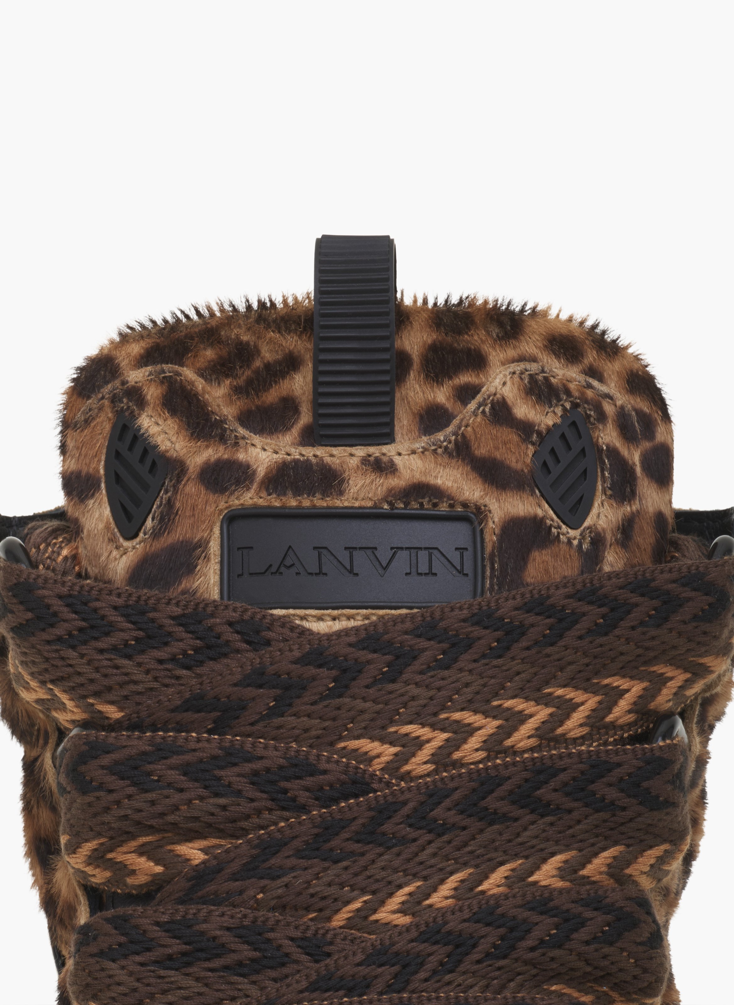 Sneakers curb en pony LANVIN Beige