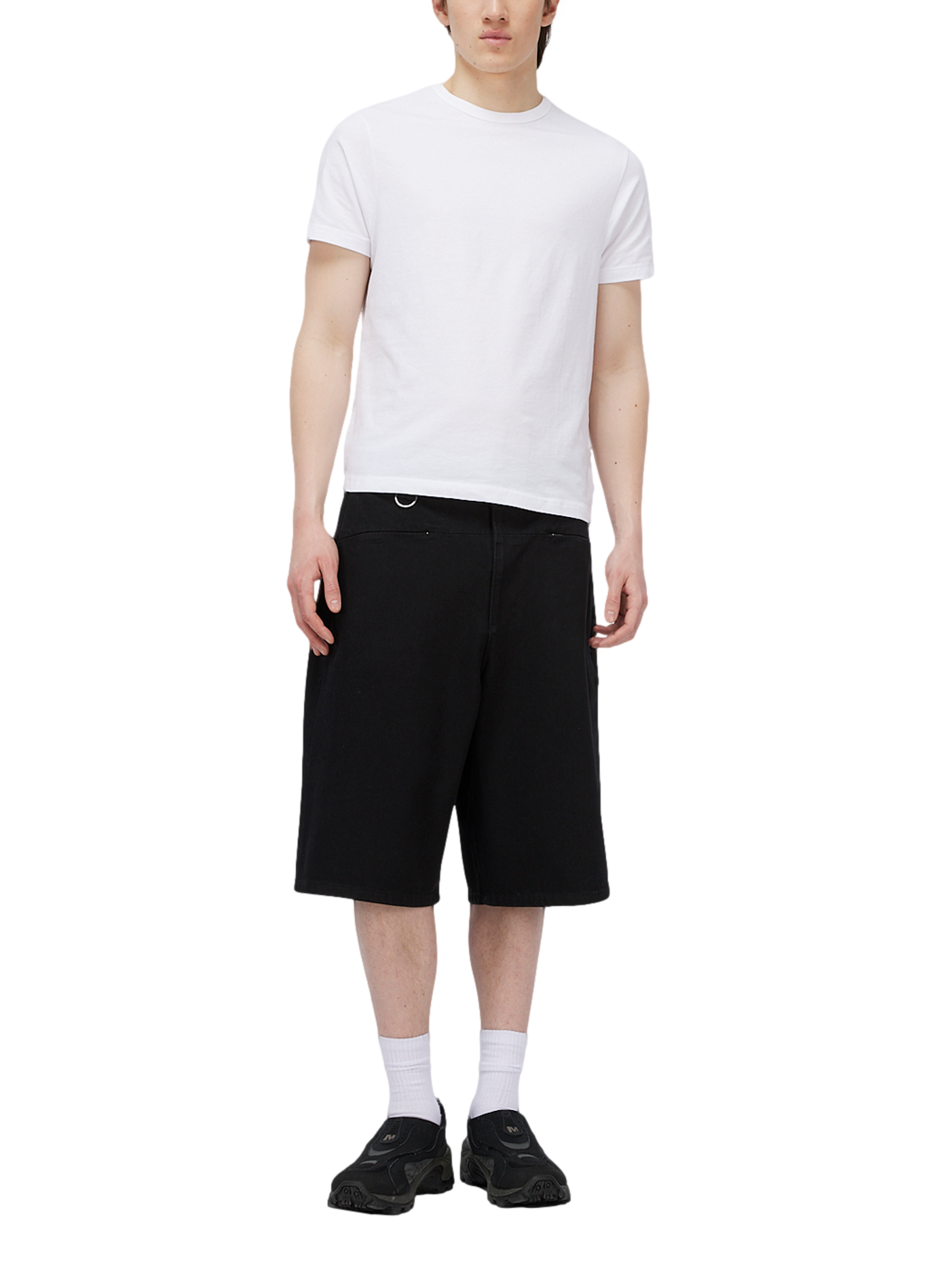 Cotton Bermuda shorts DIME Black