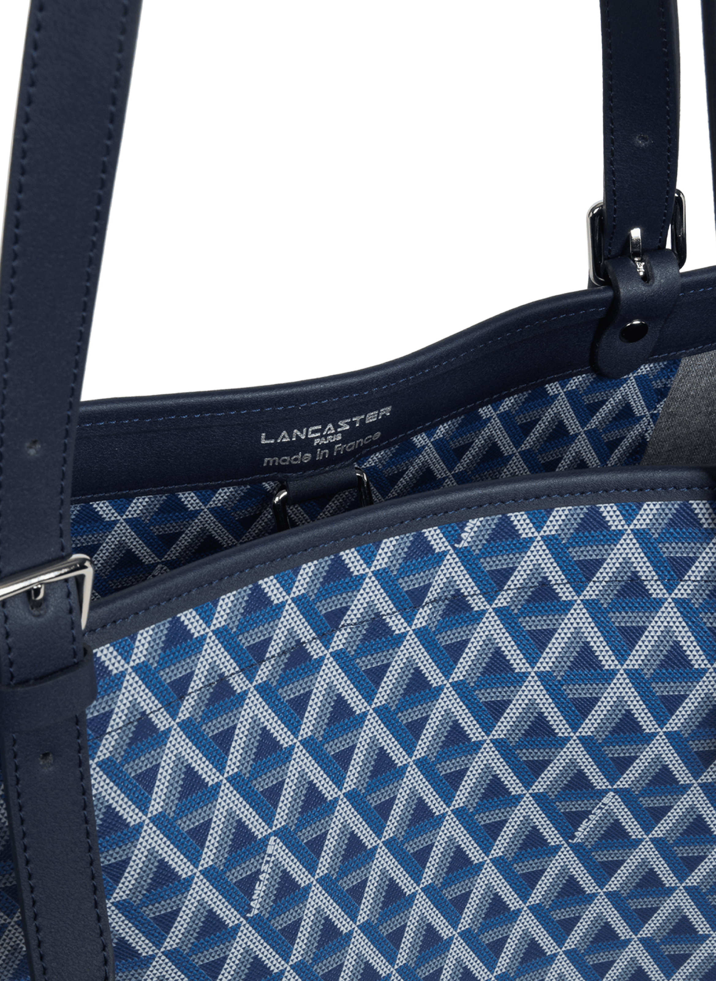 Grand sac cabas épaule - ikon LANCASTER Bleu