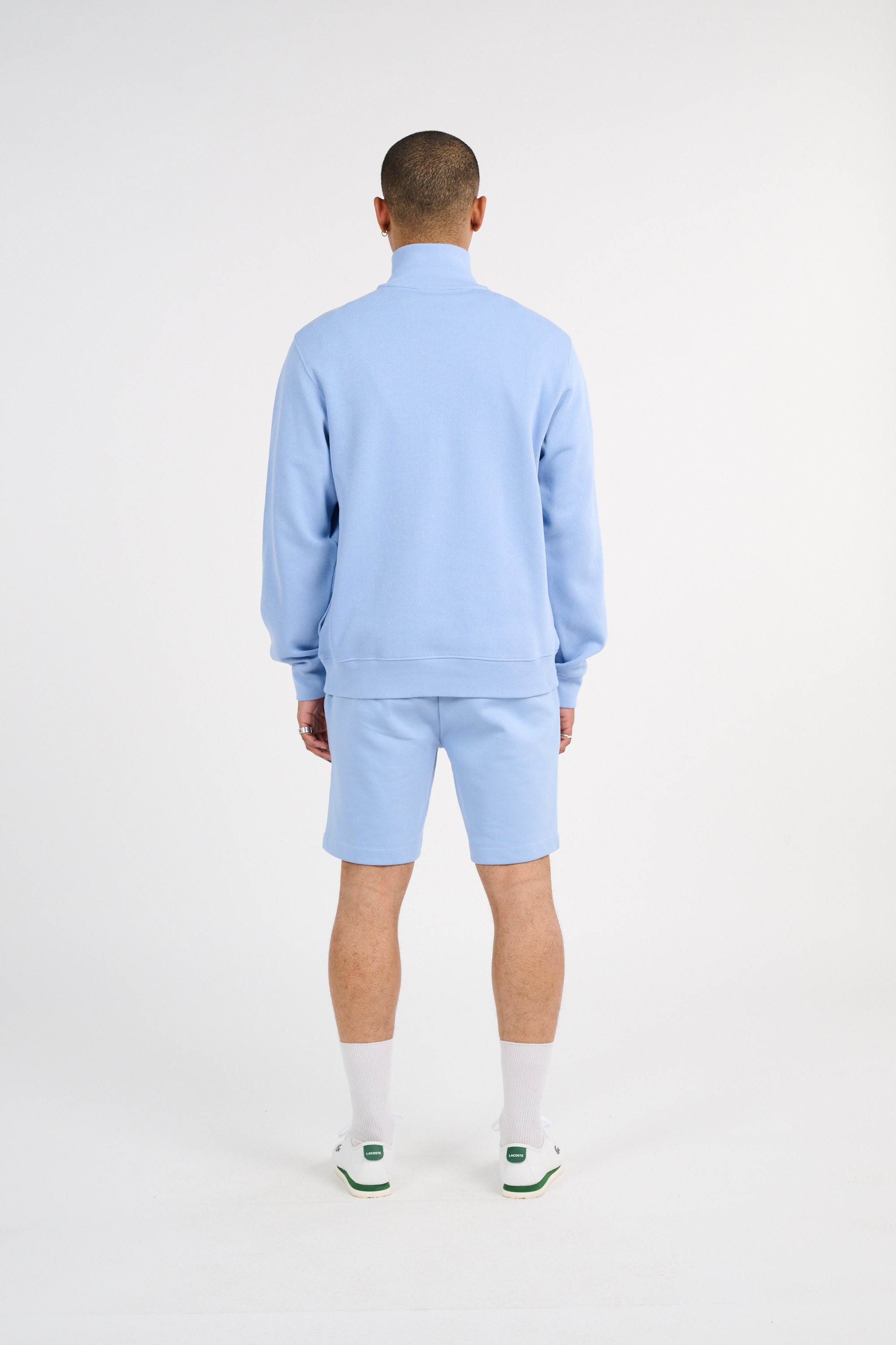 Sweatshirt zippé core 1/4 zip LACOSTE Bleu