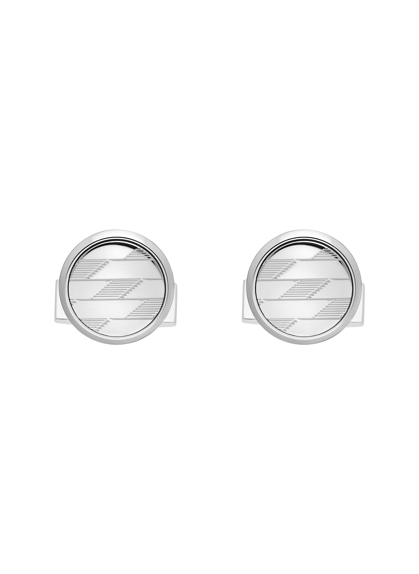Monogram 1872 cufflinks S.T. DUPONT Silver