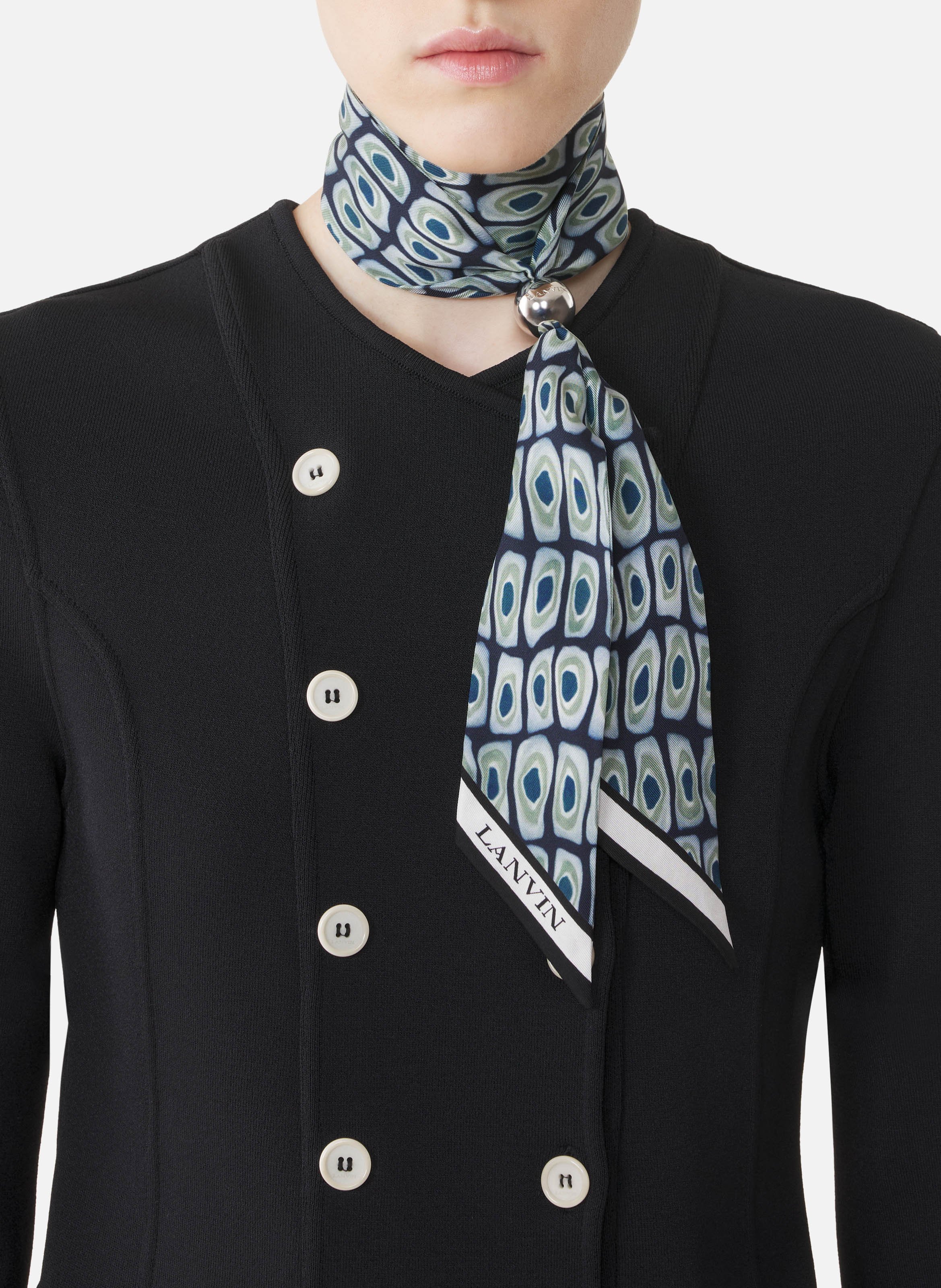 Twilly bijou murano LANVIN Noir