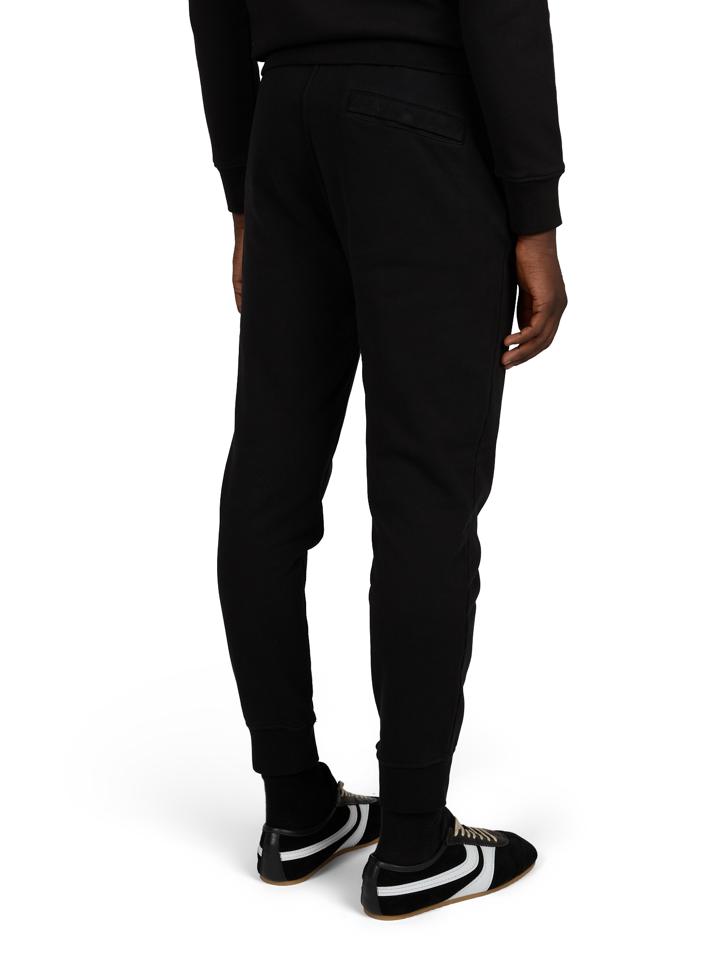Cargo broek van katoen STONE ISLAND Zwart