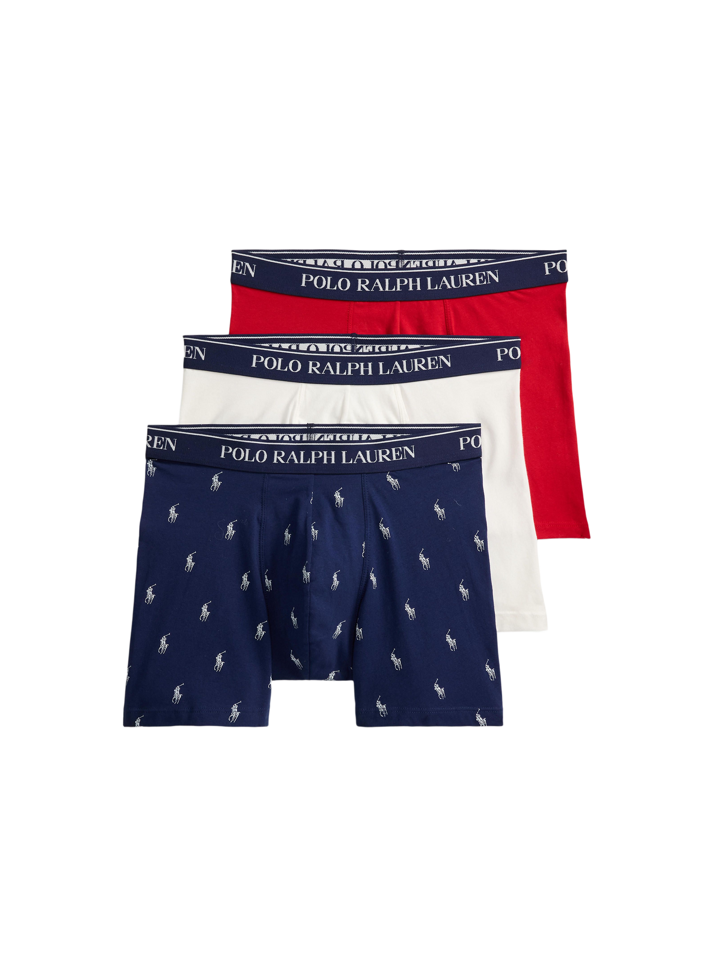 Set of three boxers POLO RALPH LAUREN Multicolour