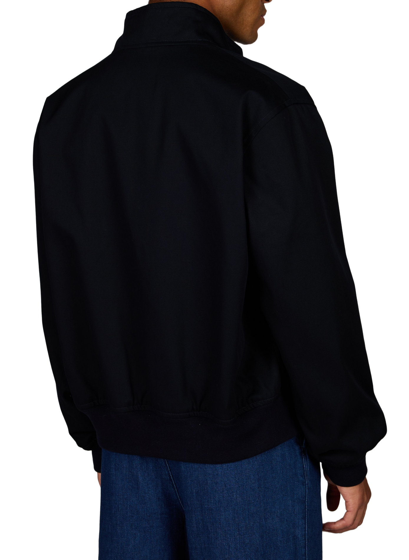 Oversized katoenen jack A.P.C. Blauw