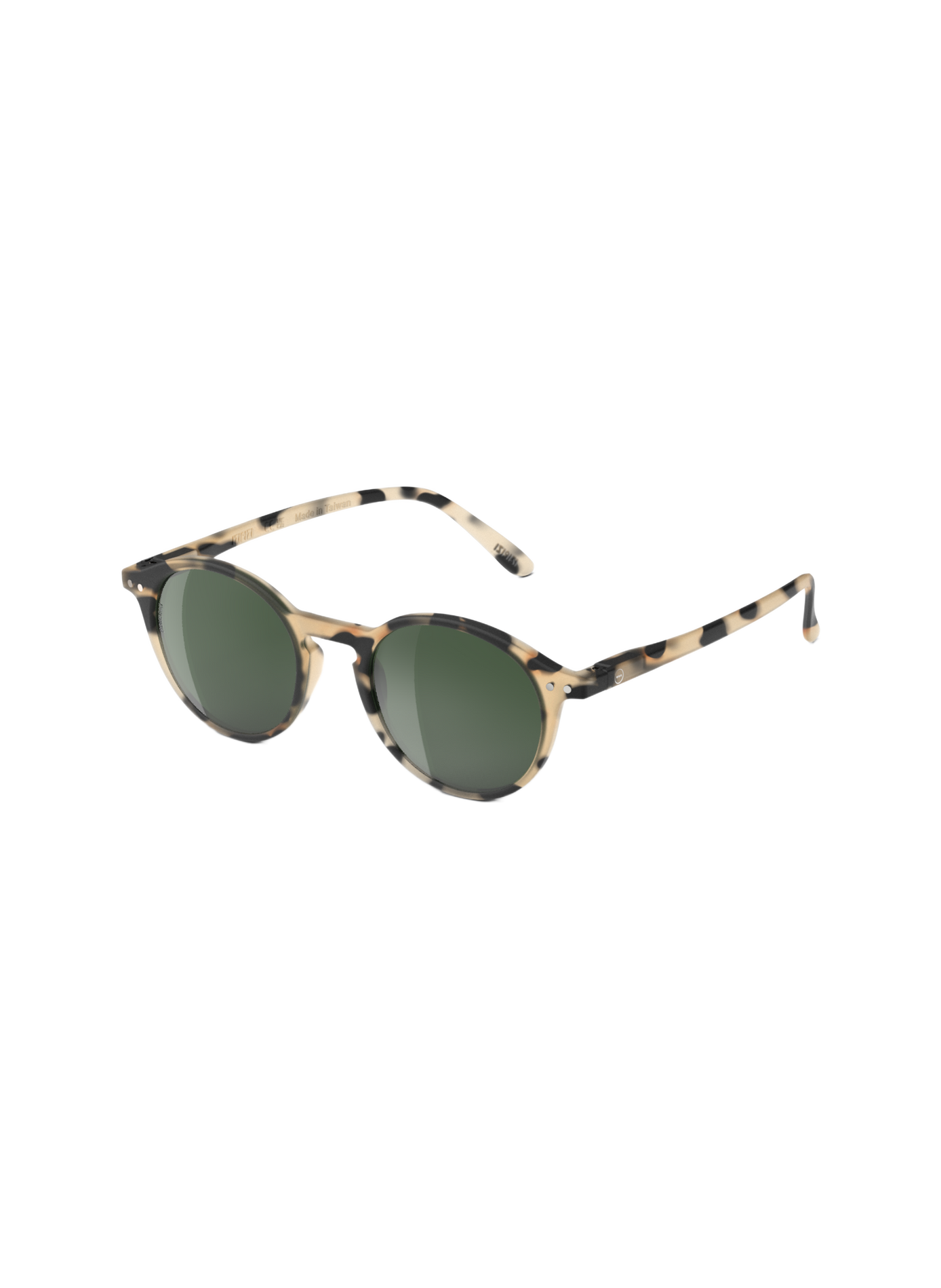 Round tie-dye sunglasses IZIPIZI Brown