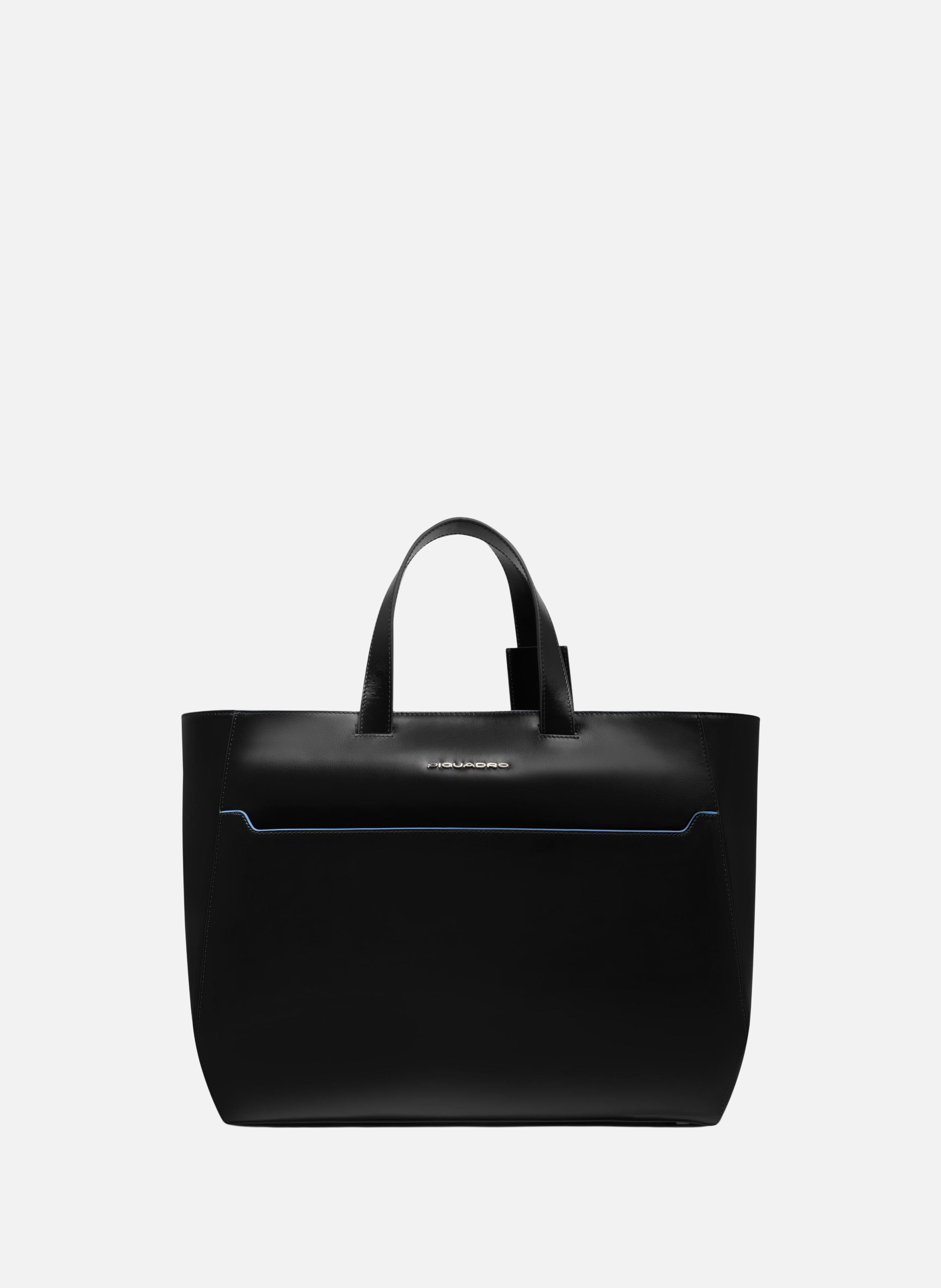 Dame laptoptas 15,6" PIQUADRO Zwart