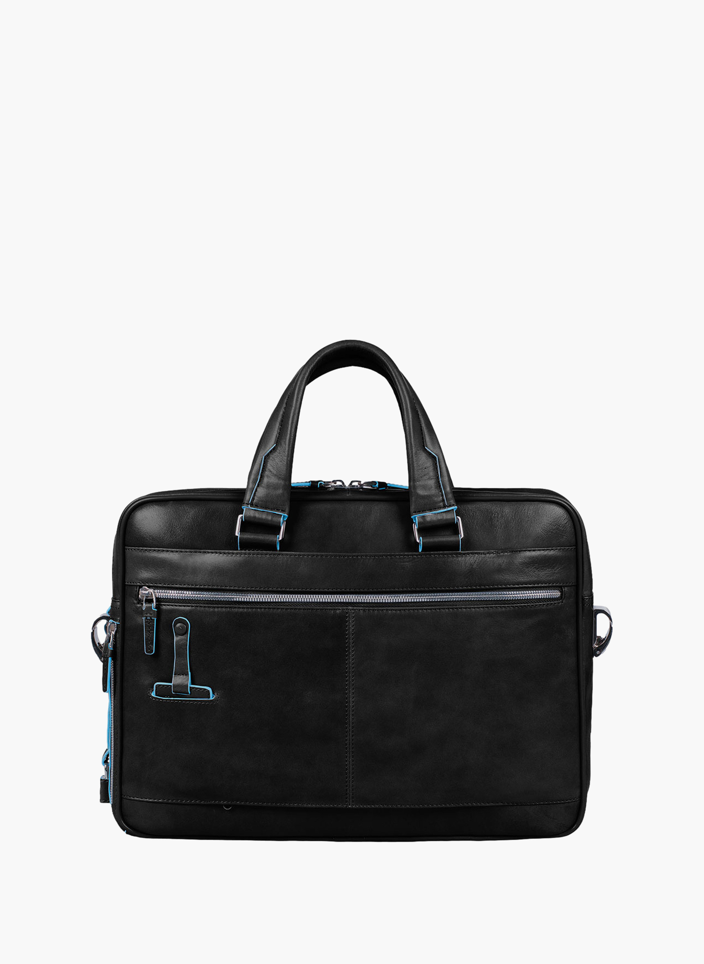 Sac d'ordinateur 15" personnalisable PIQUADRO Noir