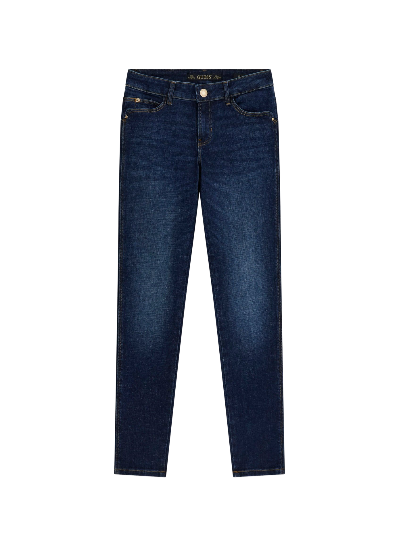 Slim-fit cotton-blend jeans GUESS Blue
