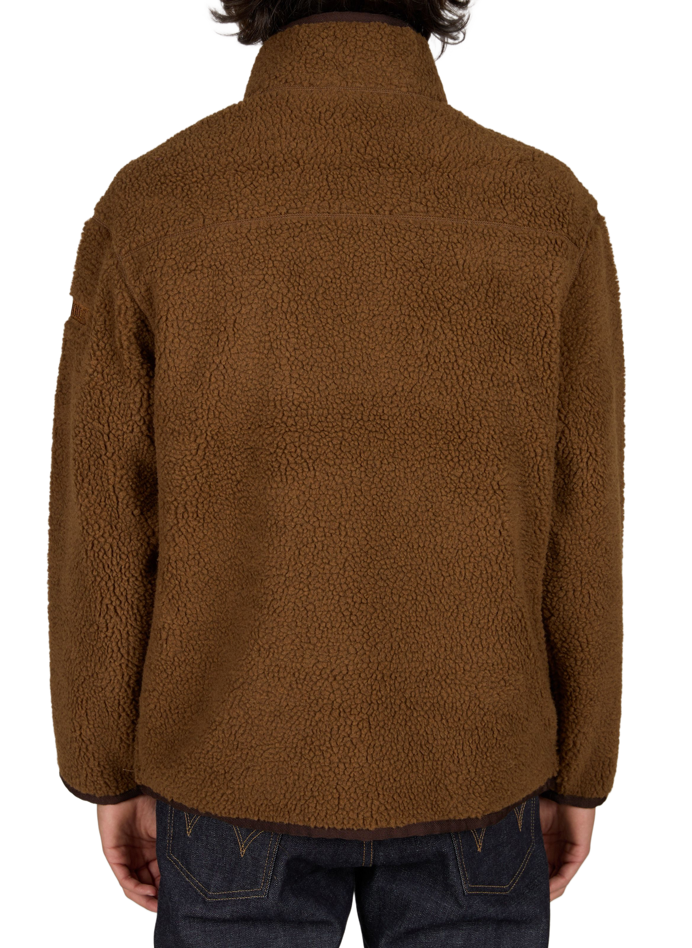 Oversized high-neck jacket AIGLE Brown
