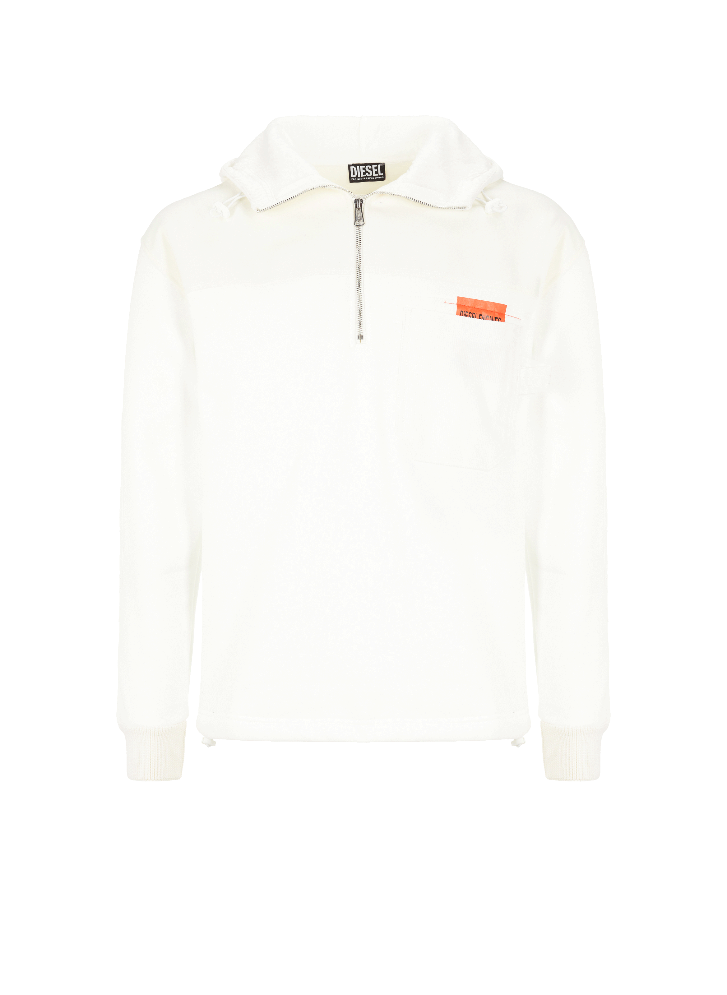 Hoodie en coton mélangé