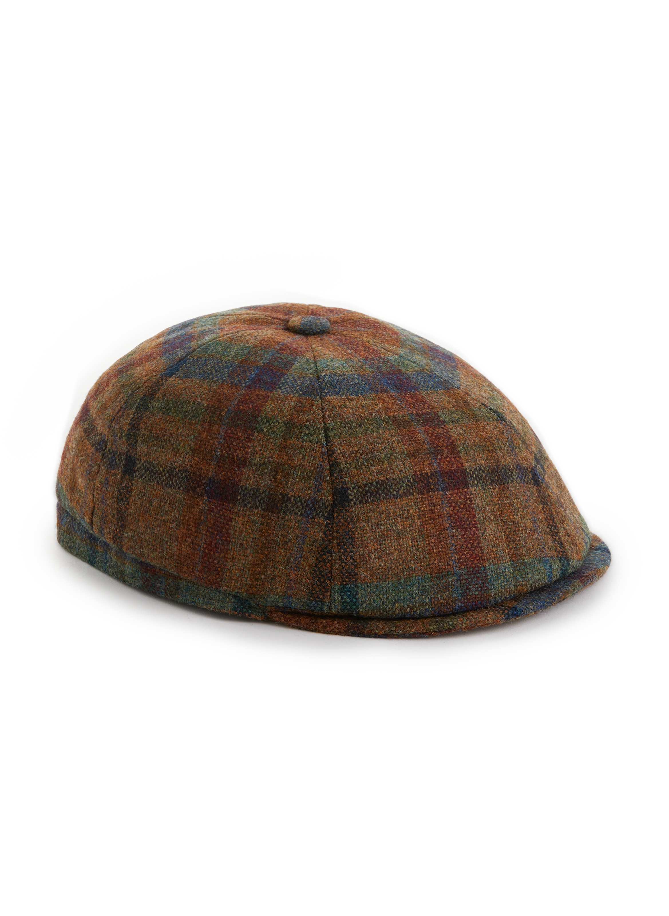 Virgin wool flat cap SAISON 1865 Multicolour