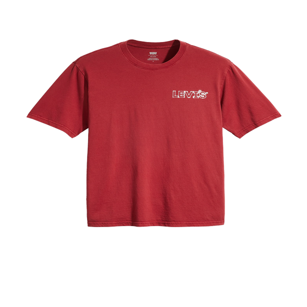 Levi's T-shirt With Logo Detail In Red