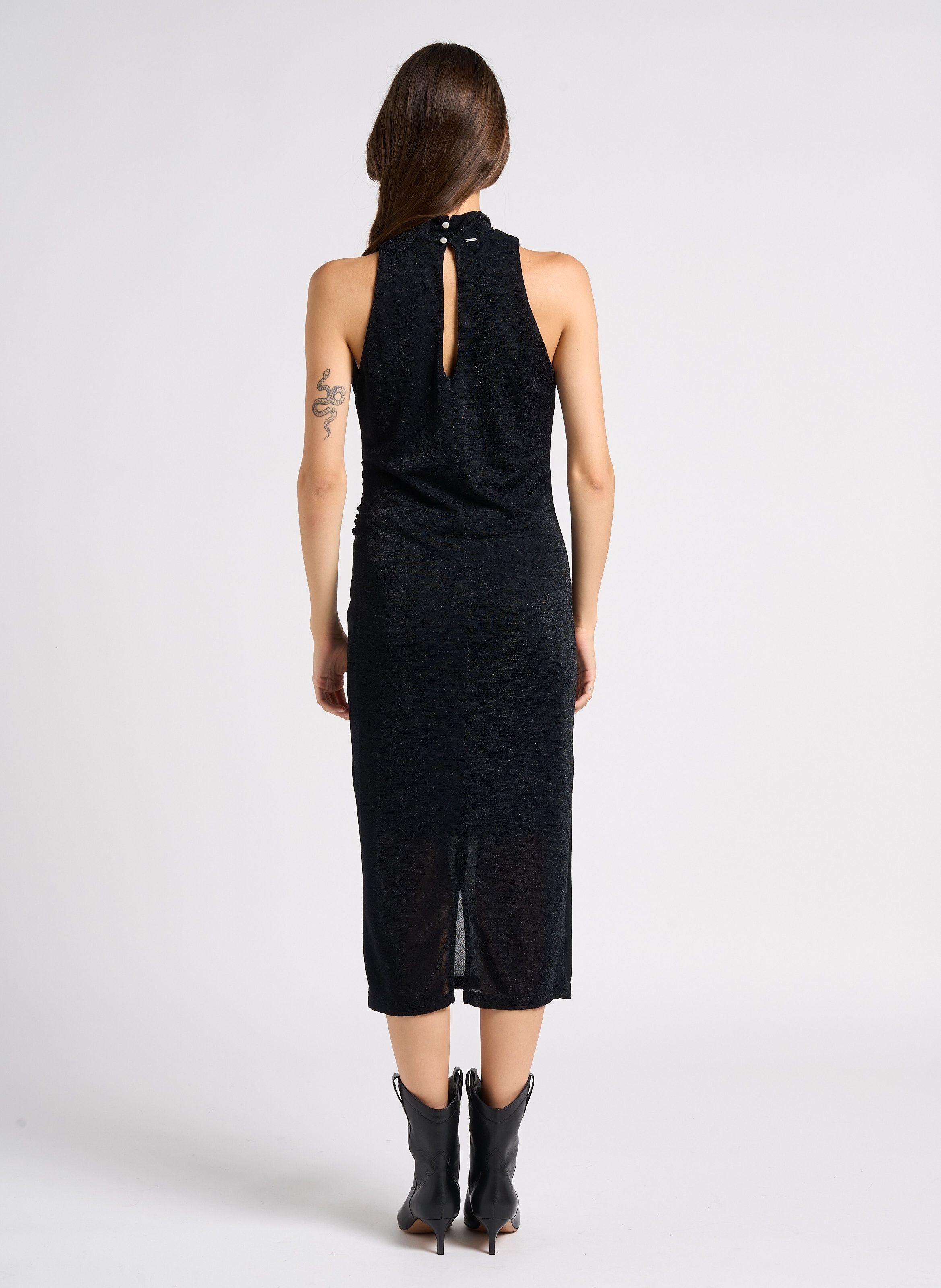 Robe Midi Col Montant - Taille 12 - Neuf Sans étiquettes - Modèle Select