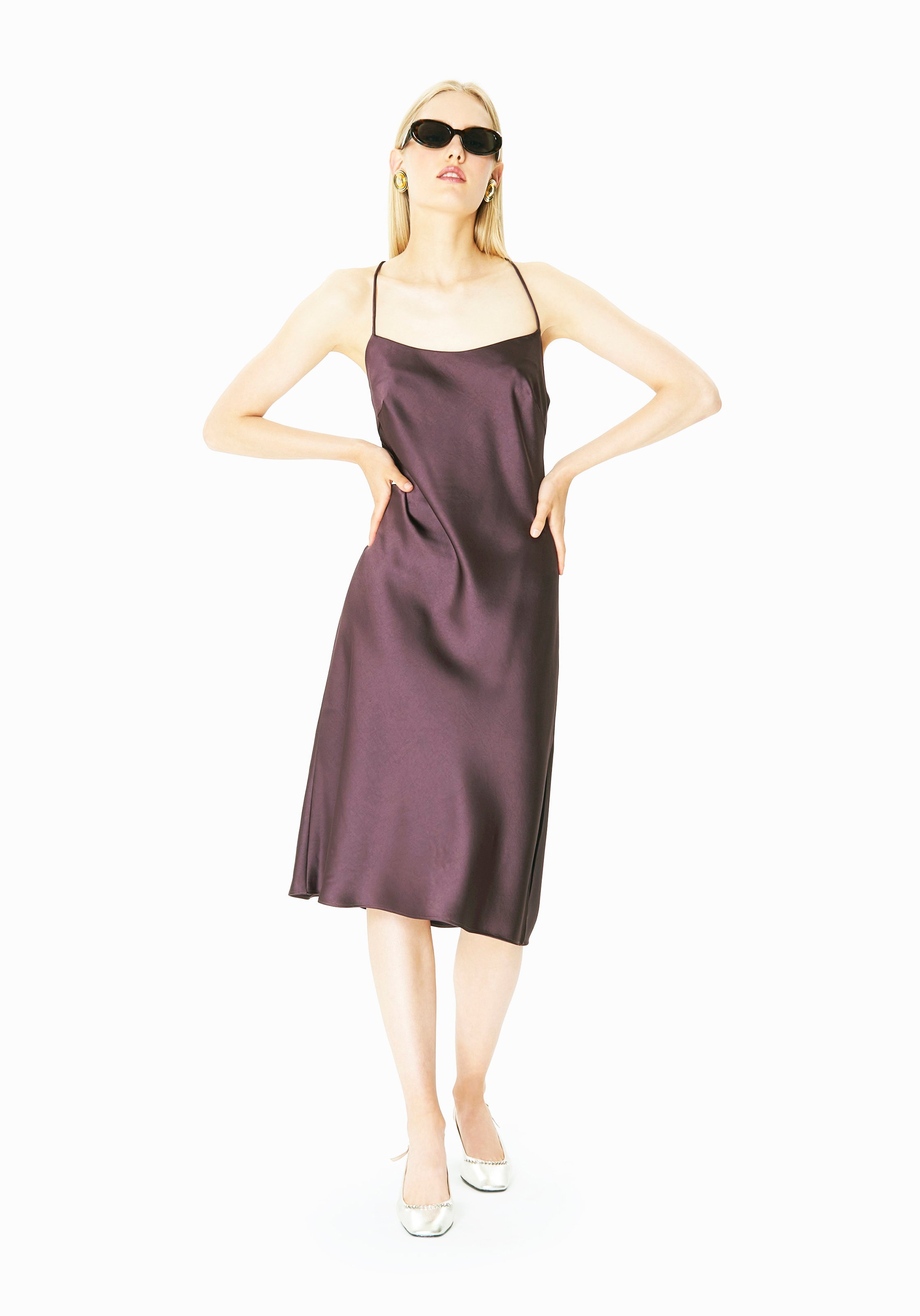 Robe reane TARA JARMON Marron