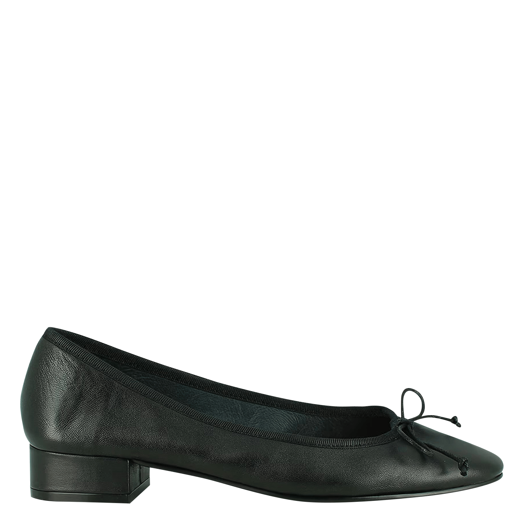 Ballerines à nœud unies Dadou JONAK Noir