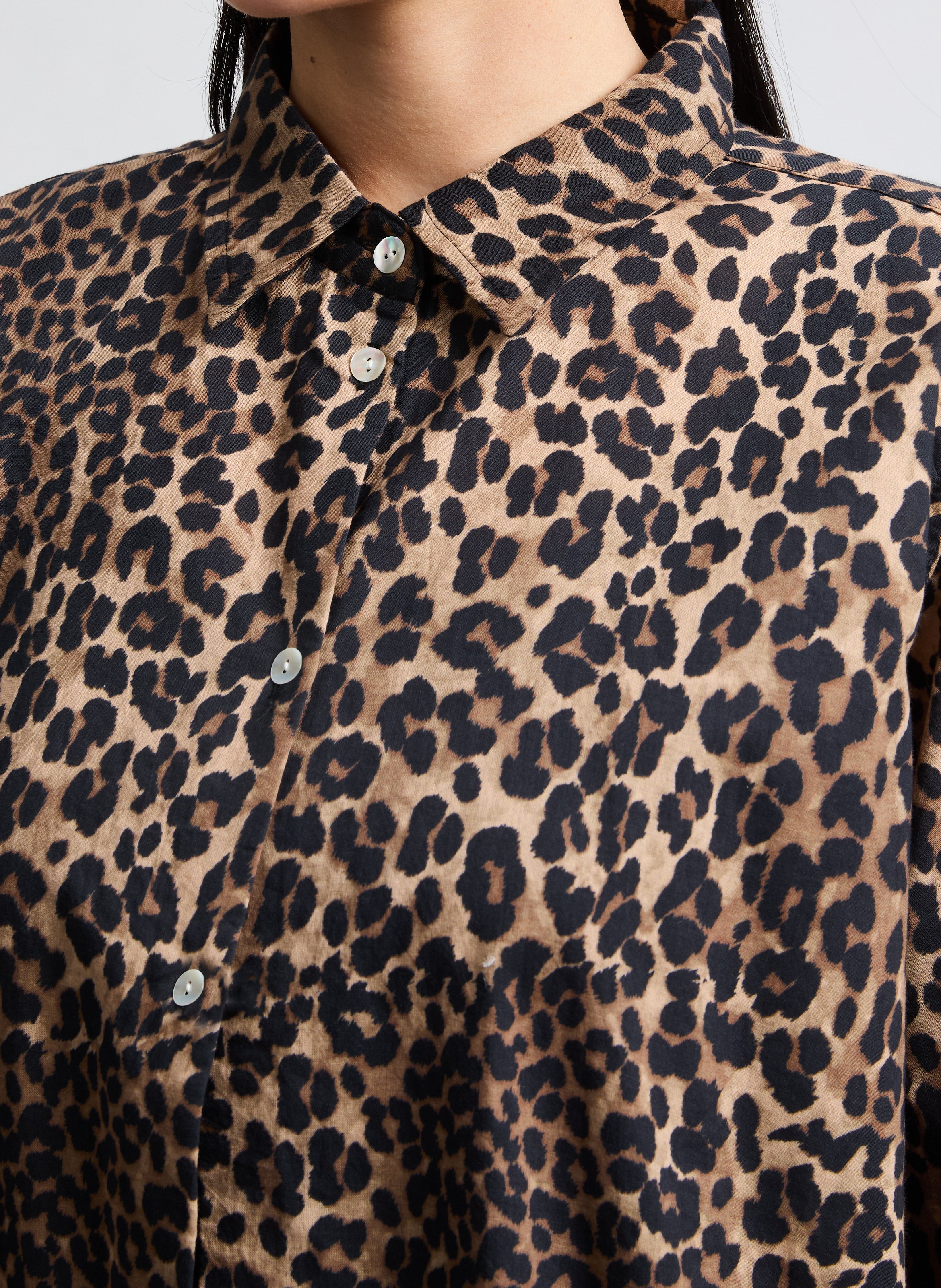 Printed cotton shirt SAISON 1865 Multicolour