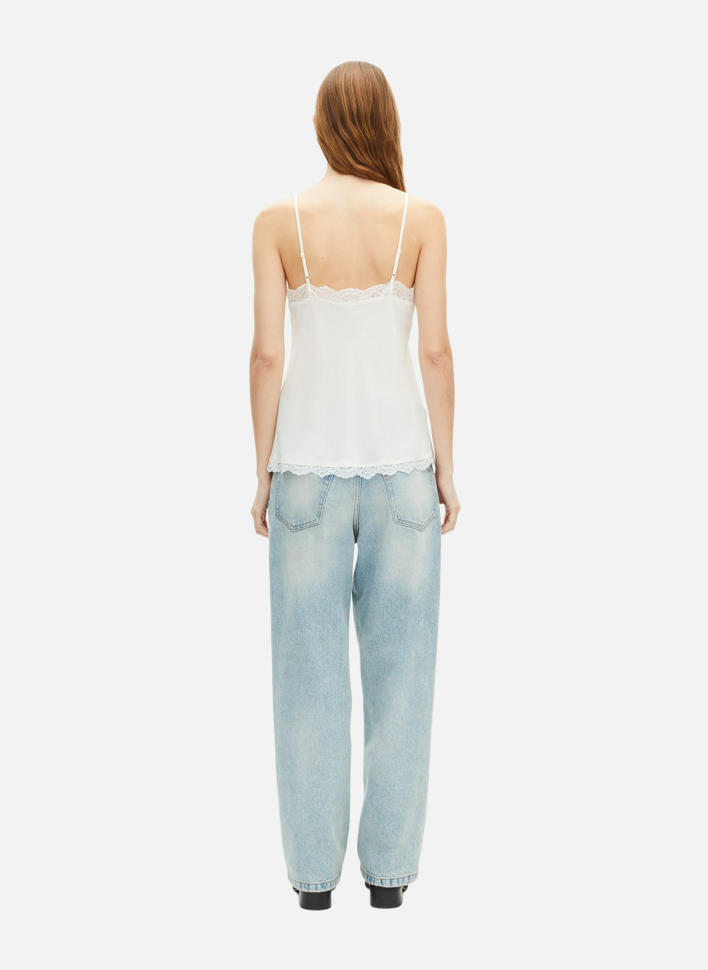 Caraco en soie THE KOOPLES Beige