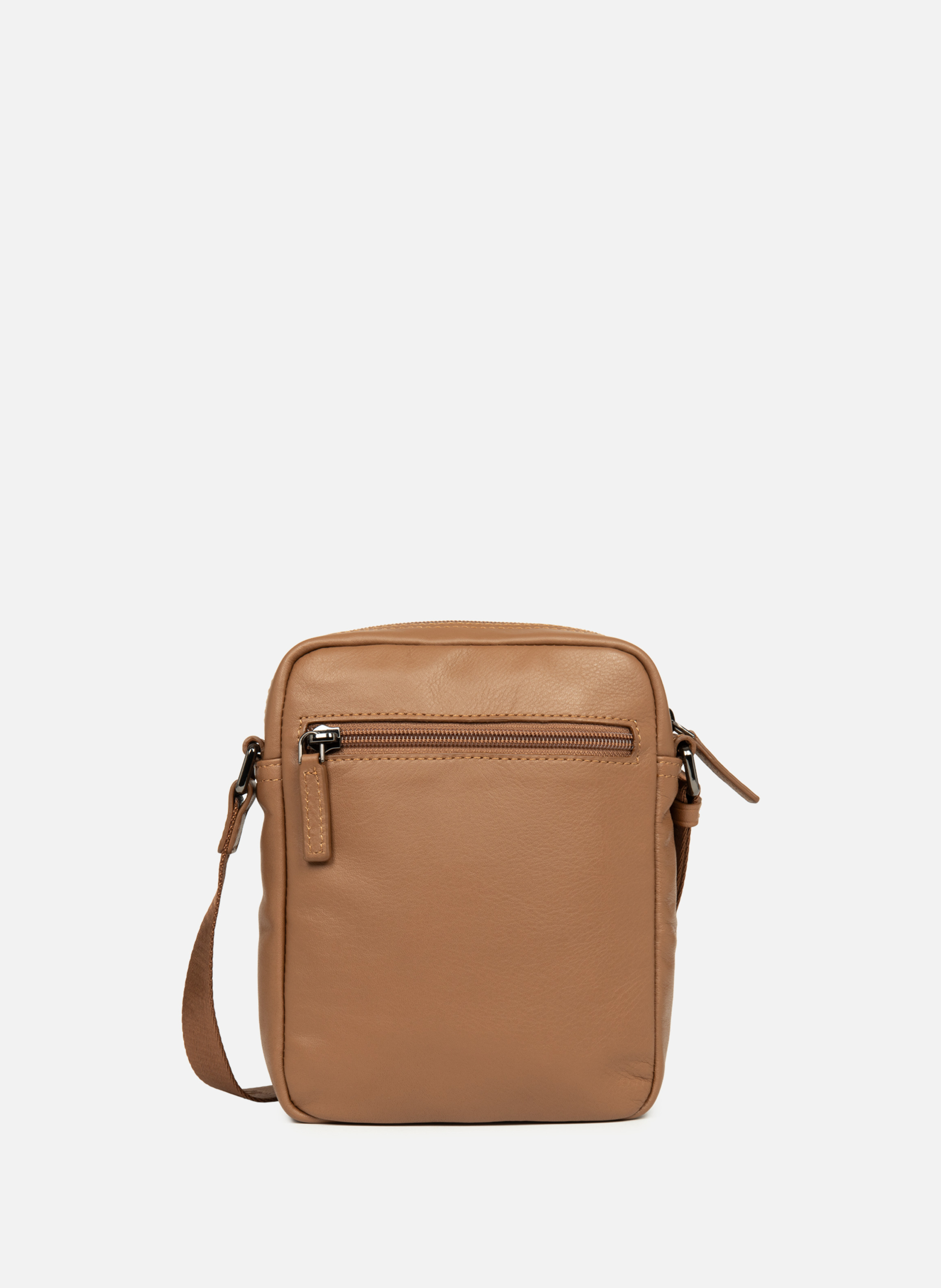 Small crossbody bag - Soft Vintage Homme LANCASTER Brown