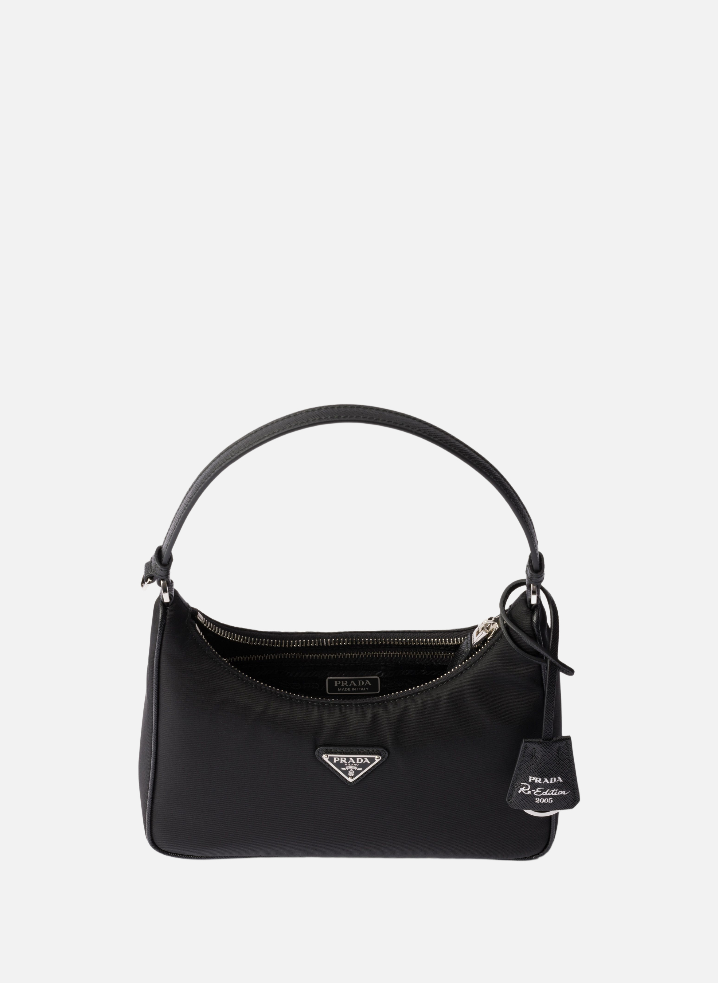 Mini sac prada re-edition 2005 en re-nylon PRADA Noir