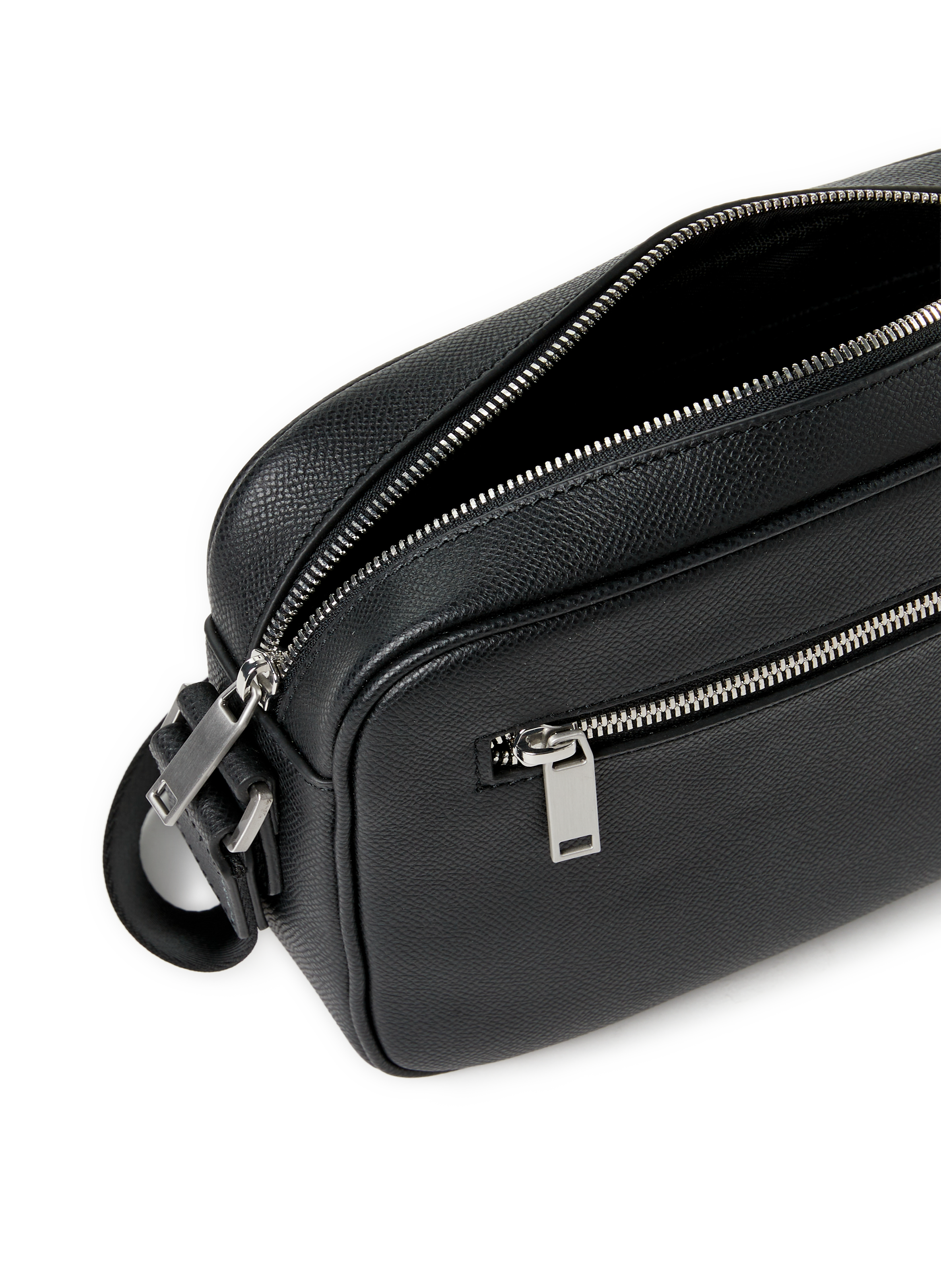 Sac à bandoulière en cuir SAISON 1865 Noir