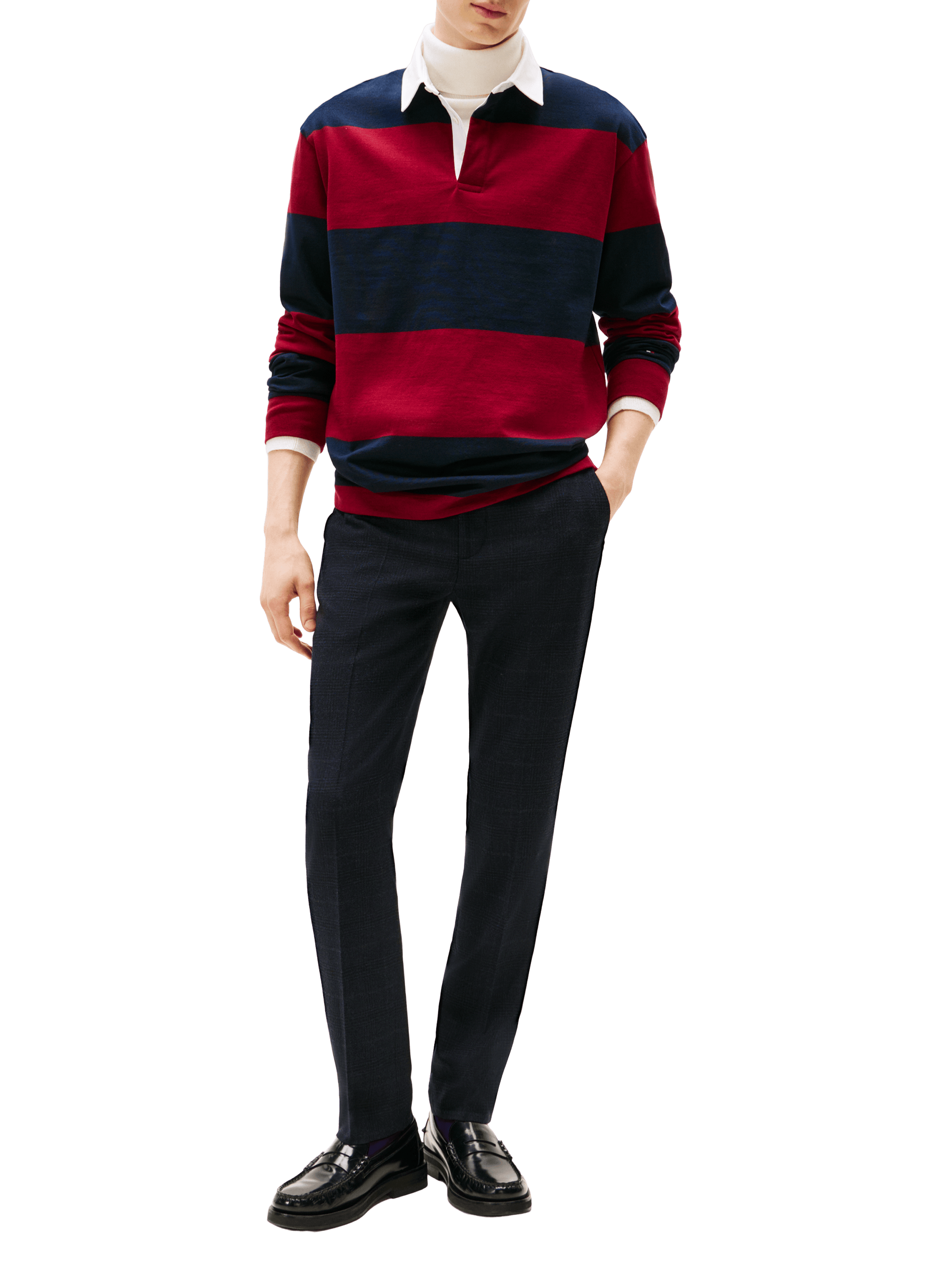 Denton chino pants TOMMY HILFIGER Blue