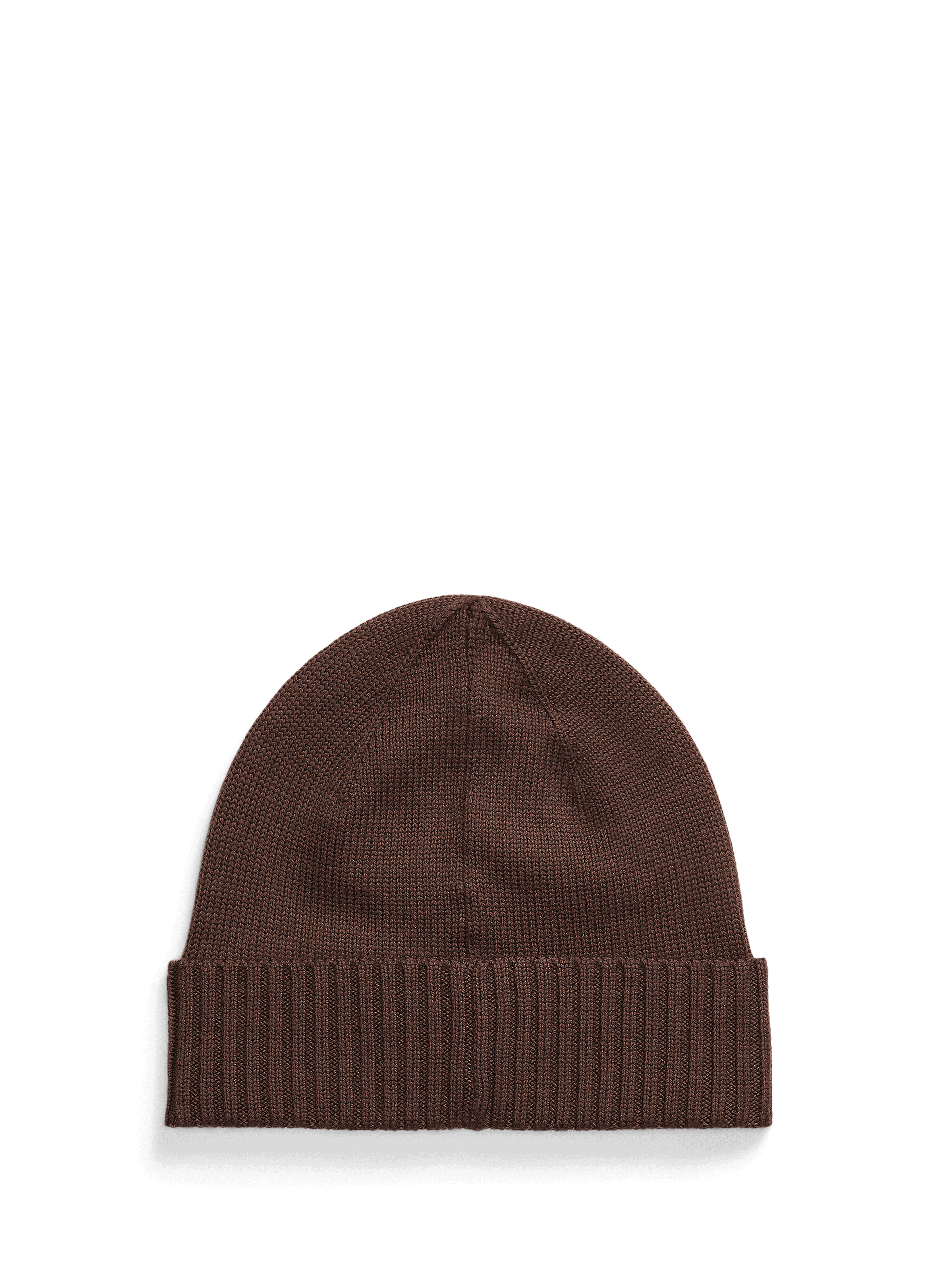 Logo beanie POLO RALPH LAUREN Brown