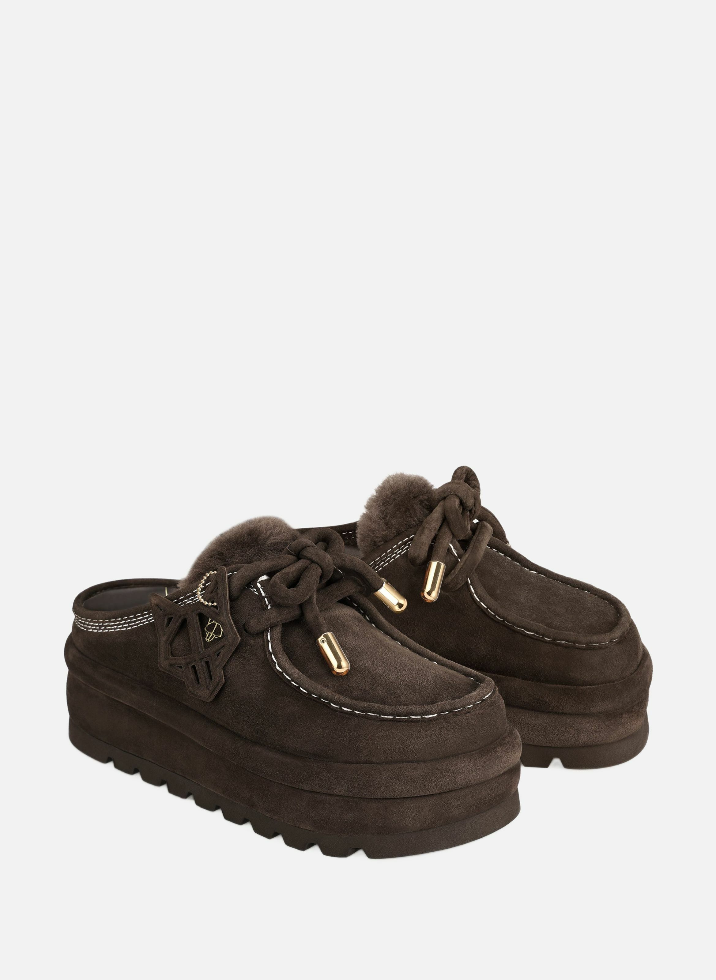 Slip-ons blizzard NAKED WOLFE Marron