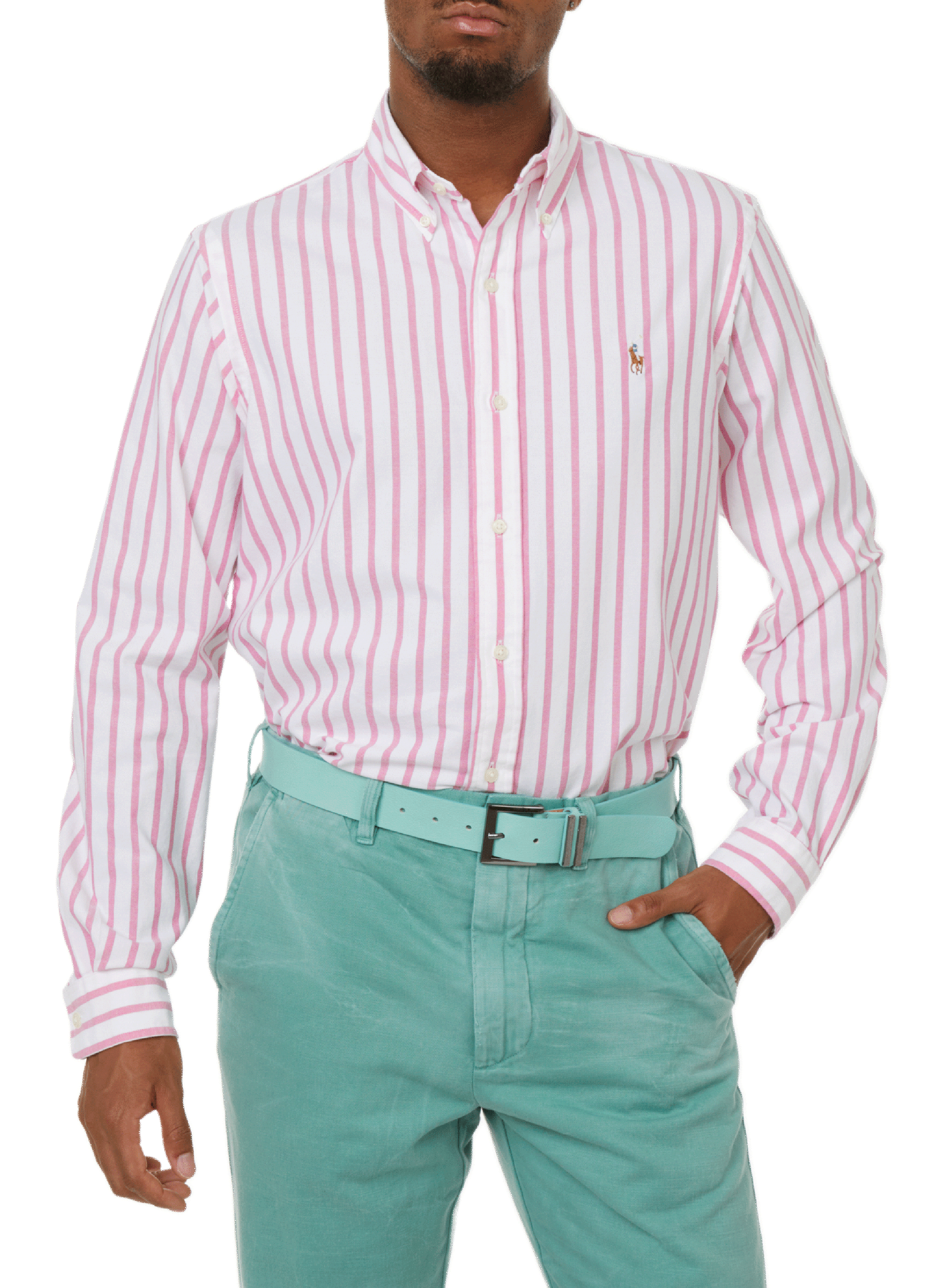 POLO RALPH LAUREN Striped shirt Pink
