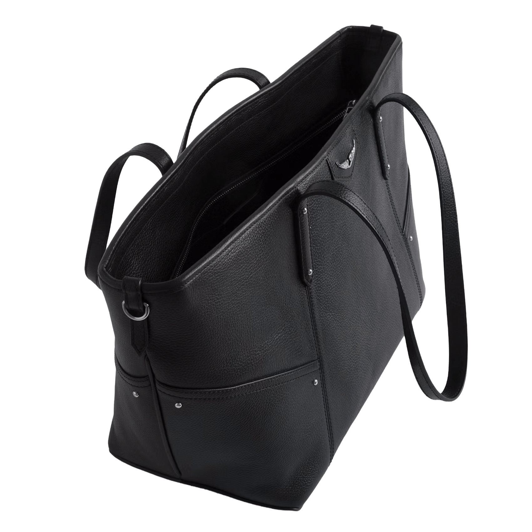 Sac cabas en cuir z shopper ZADIG&VOLTAIRE Noir