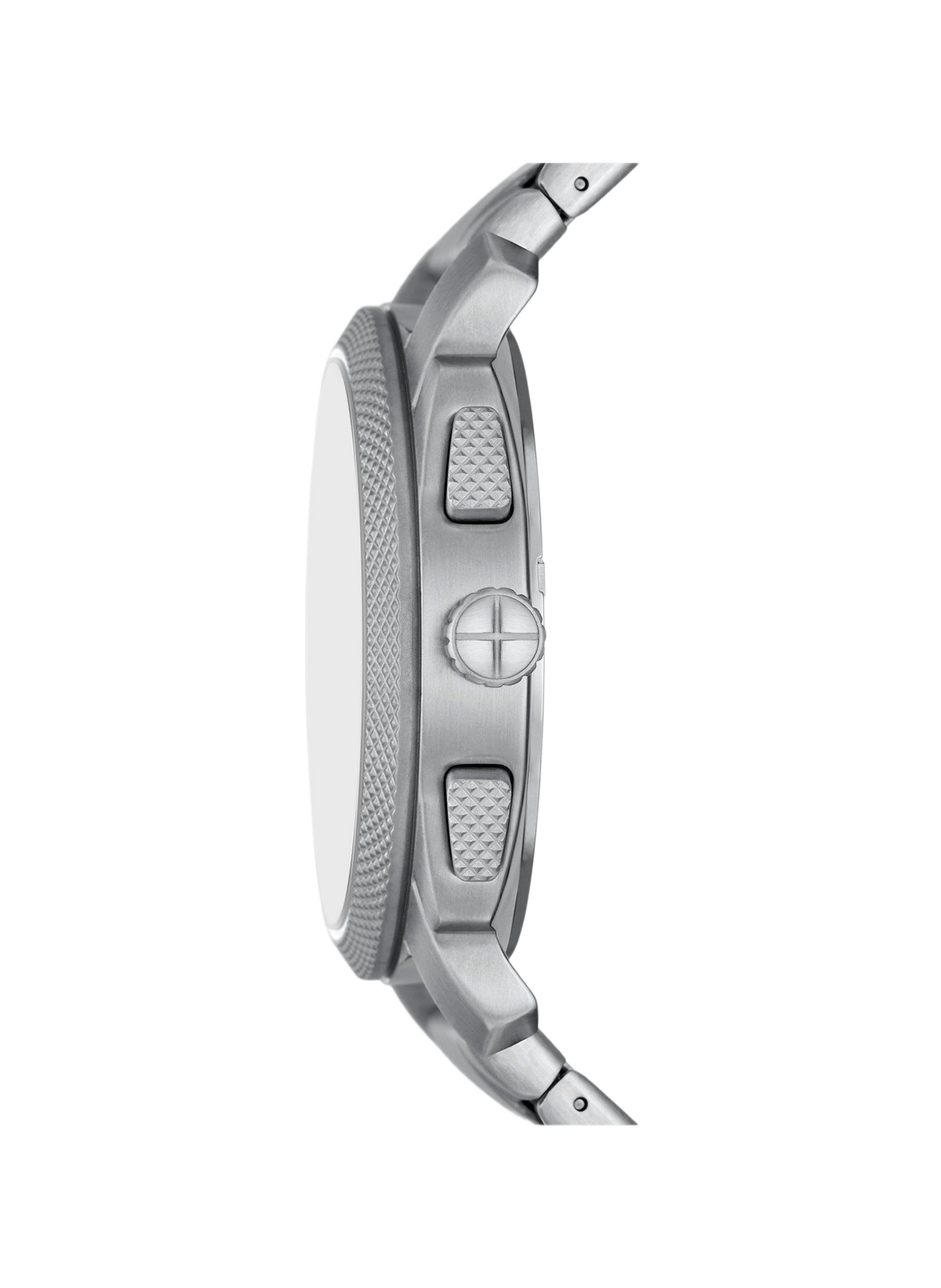 Montre Machine en acier FOSSIL Noir