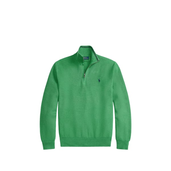 Polo Pull col montant en coton