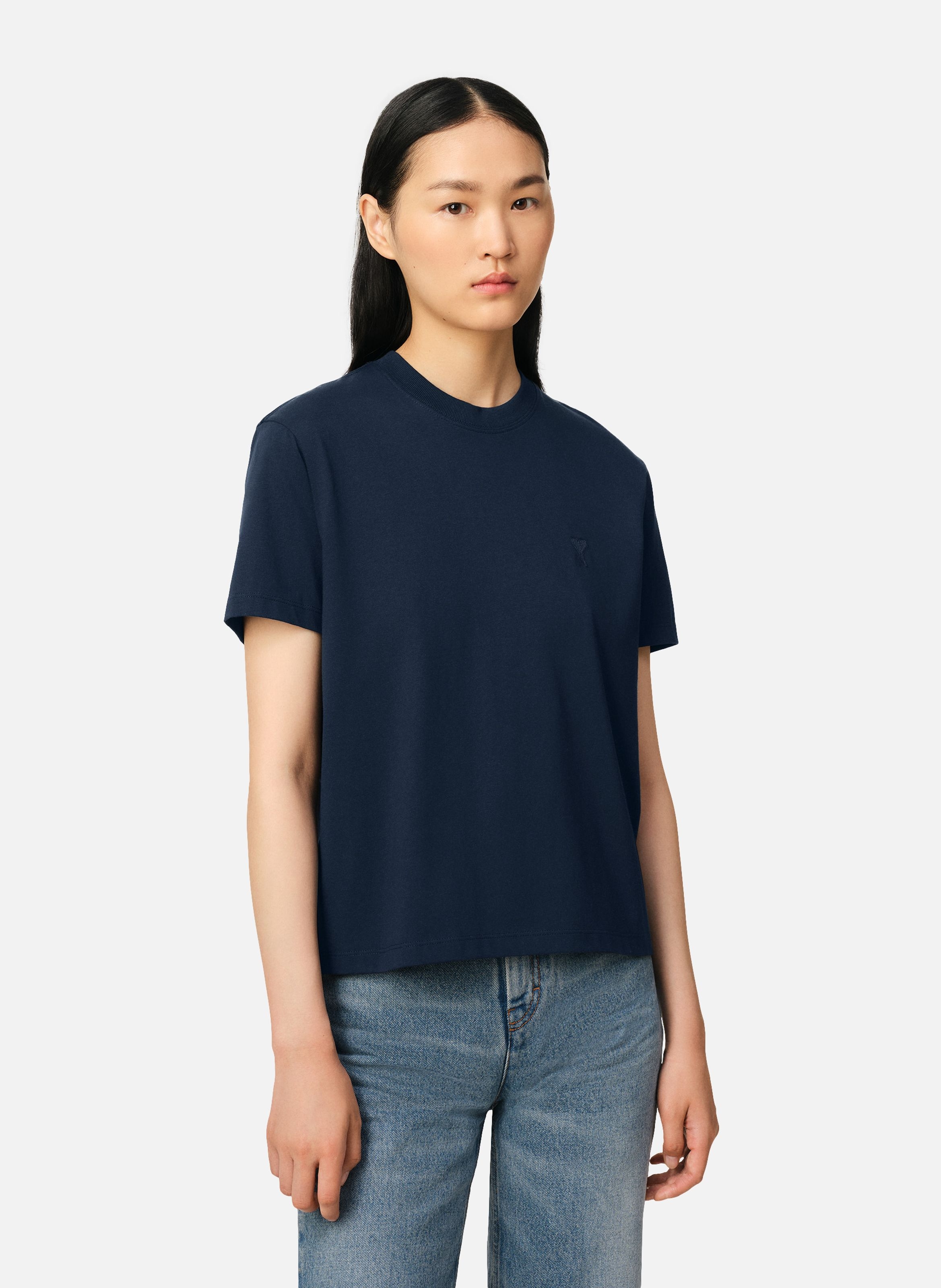 T-shirt Ami de Coeur unisexe Bleu