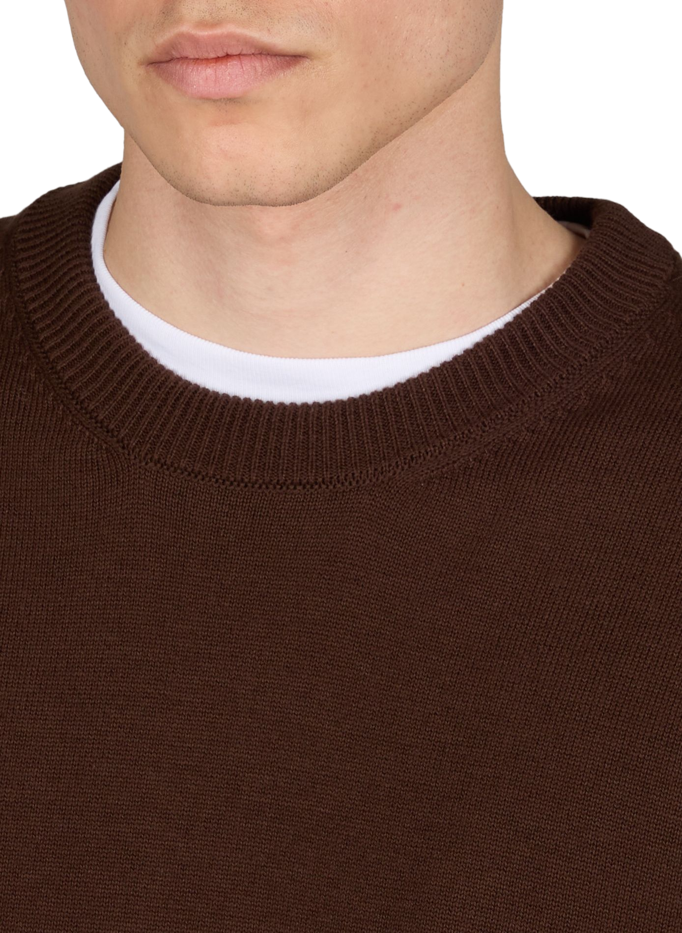 Cotton Hoton sweater AU PRINTEMPS PARIS Brown