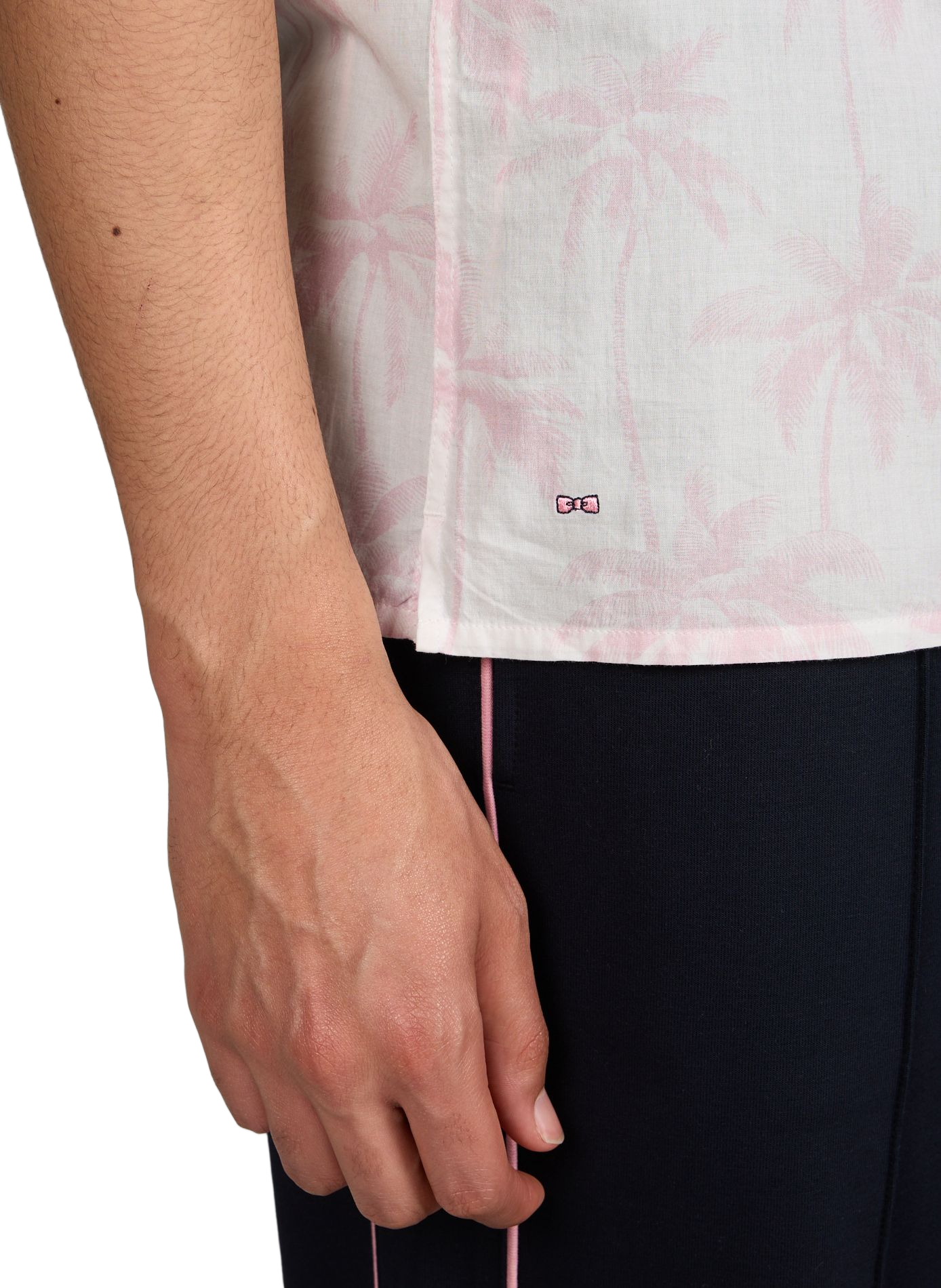  Printed cotton shirt EDEN PARK Pink