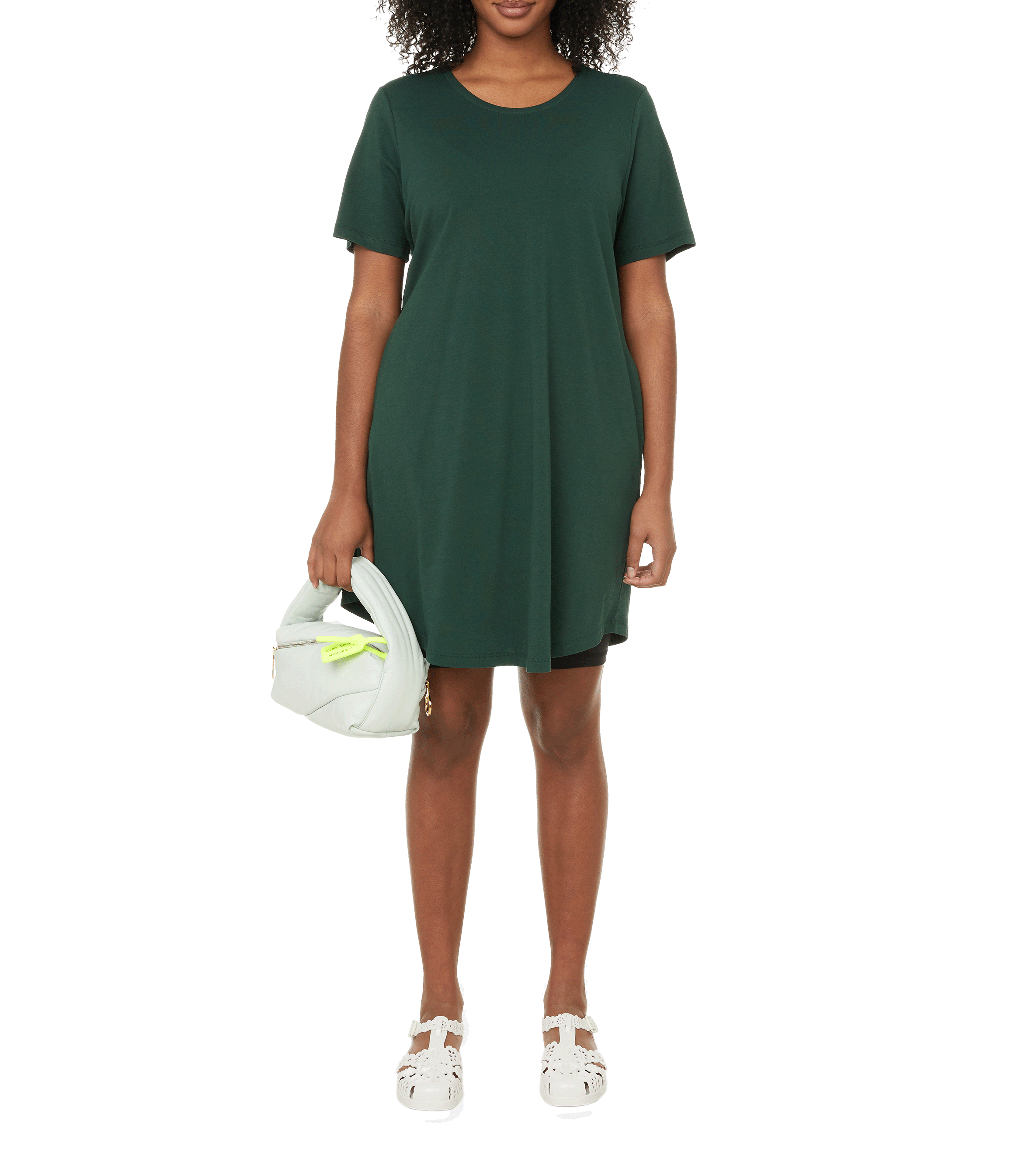 Halie stretch cotton dress UNIVERSAL STANDARD Green