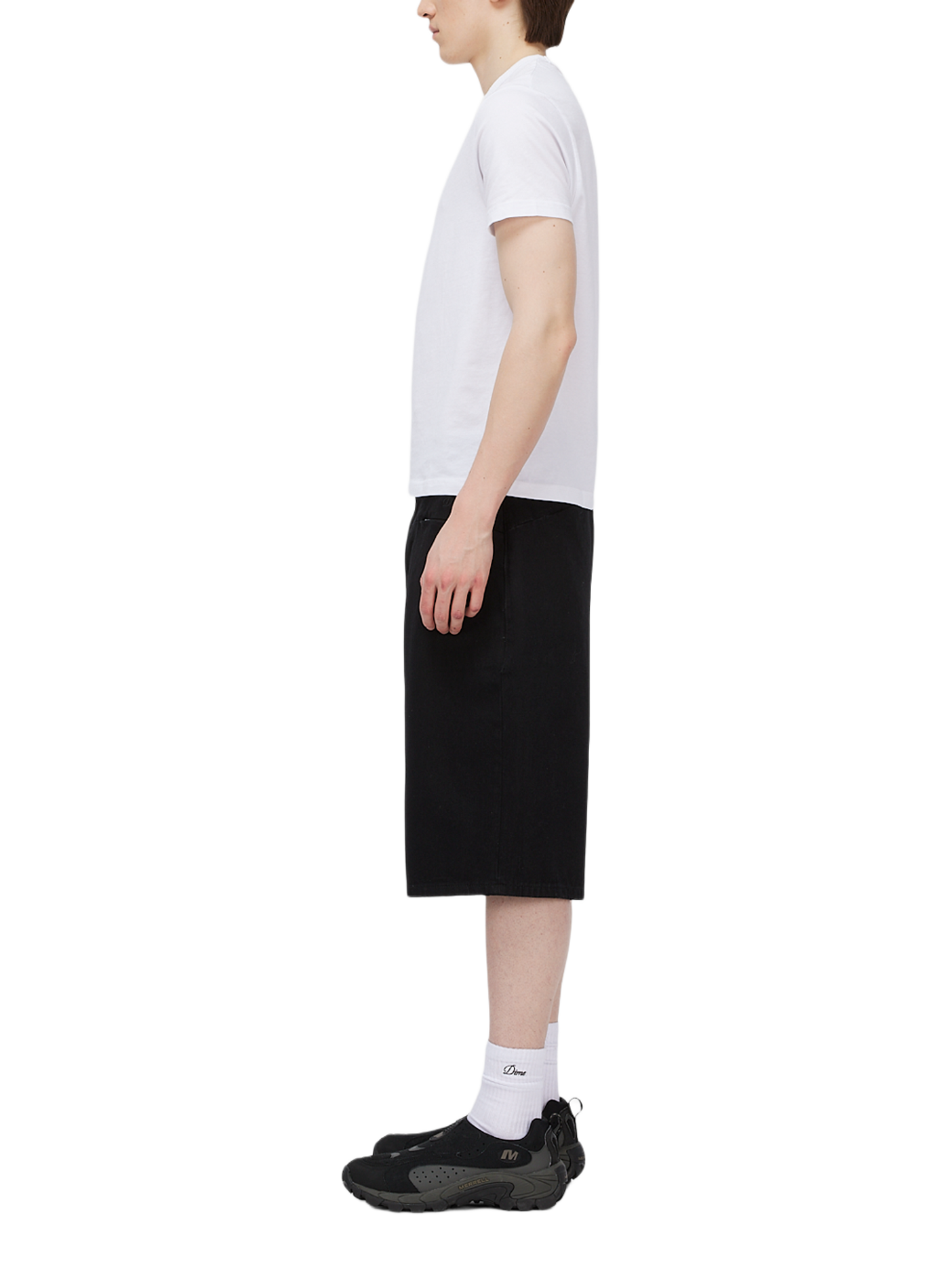 Cotton Bermuda shorts DIME Black