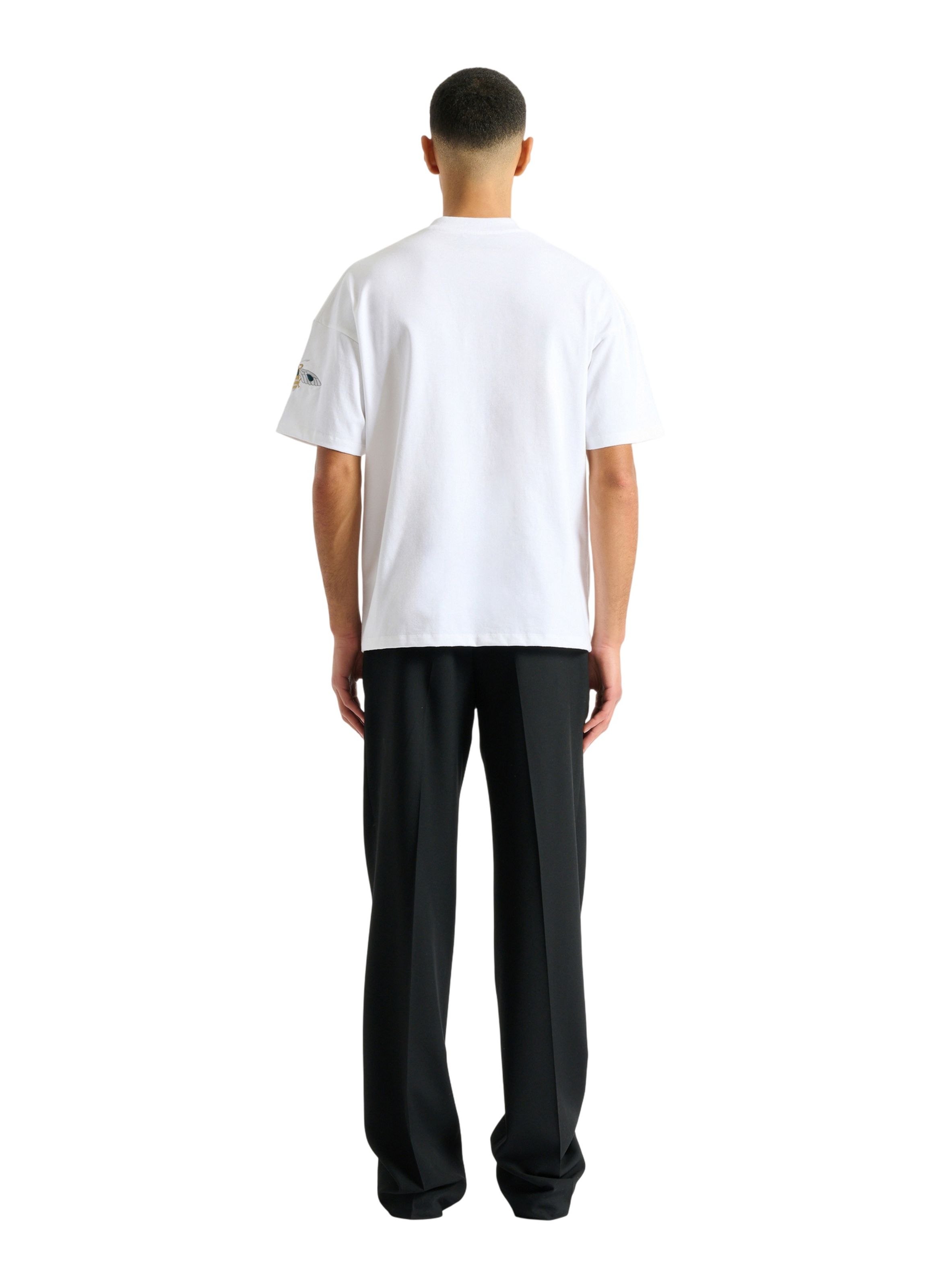 T-shirt balmain insect brodé BALMAIN Blanc