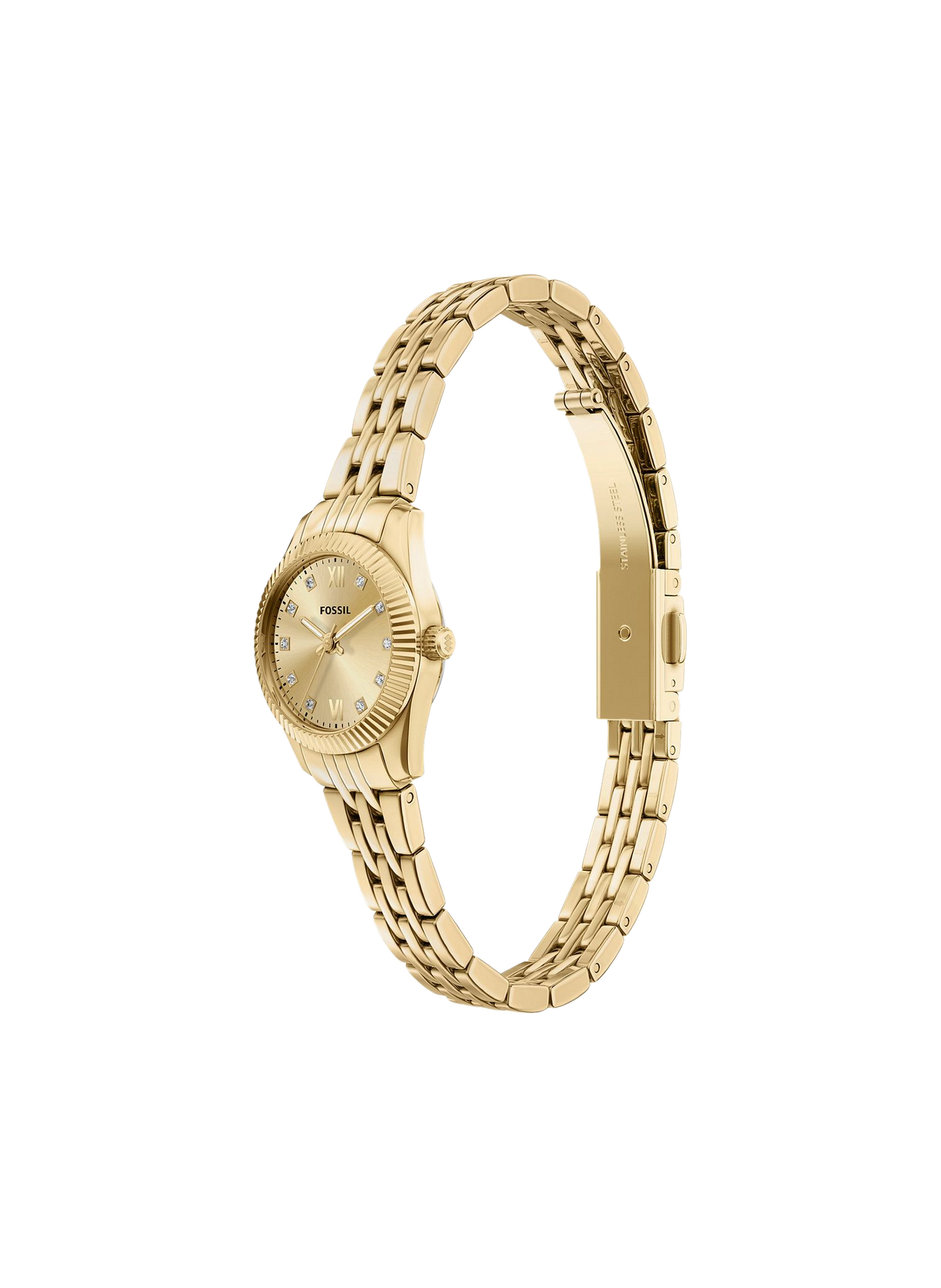 Montre quartz Scarlette en acier inoxydable FOSSIL Doré