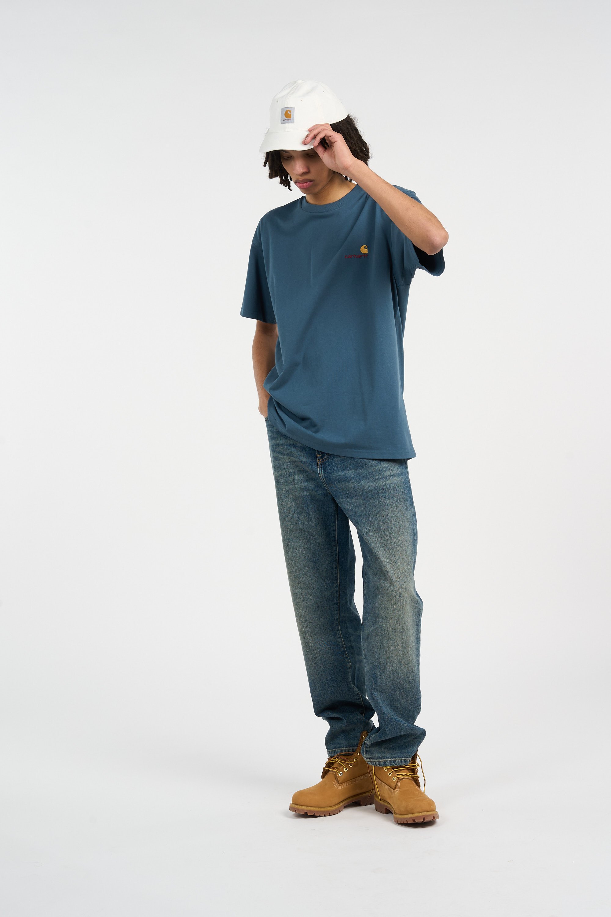 Jean aaron pant CARHARTT WIP Bleu