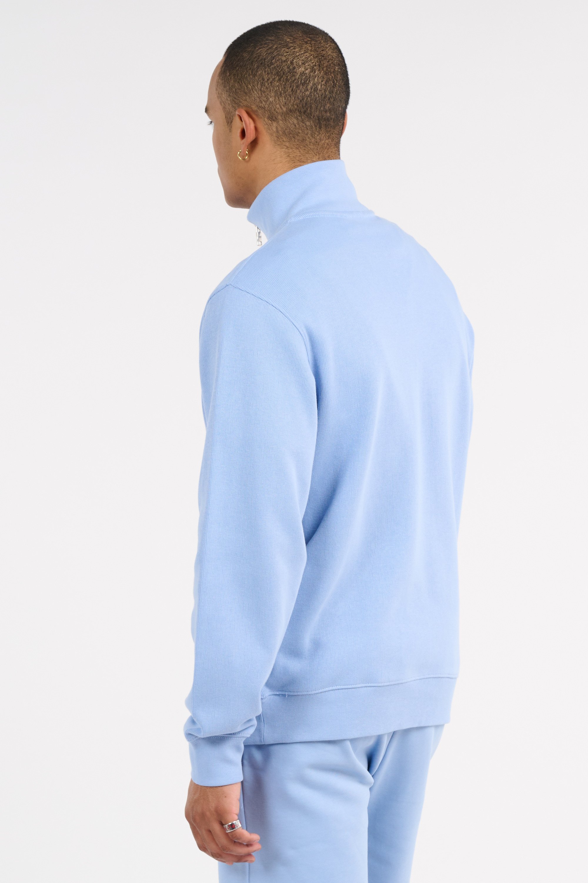 Sweatshirt zippé core 1/4 zip LACOSTE Bleu