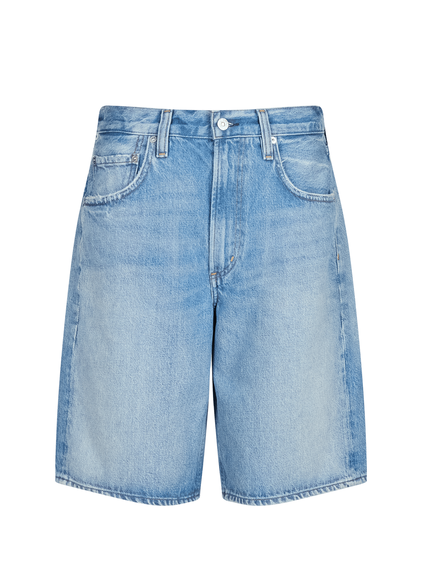 Gonna ampia in denim di cotone misto CITIZENS OF HUMANITY Blu